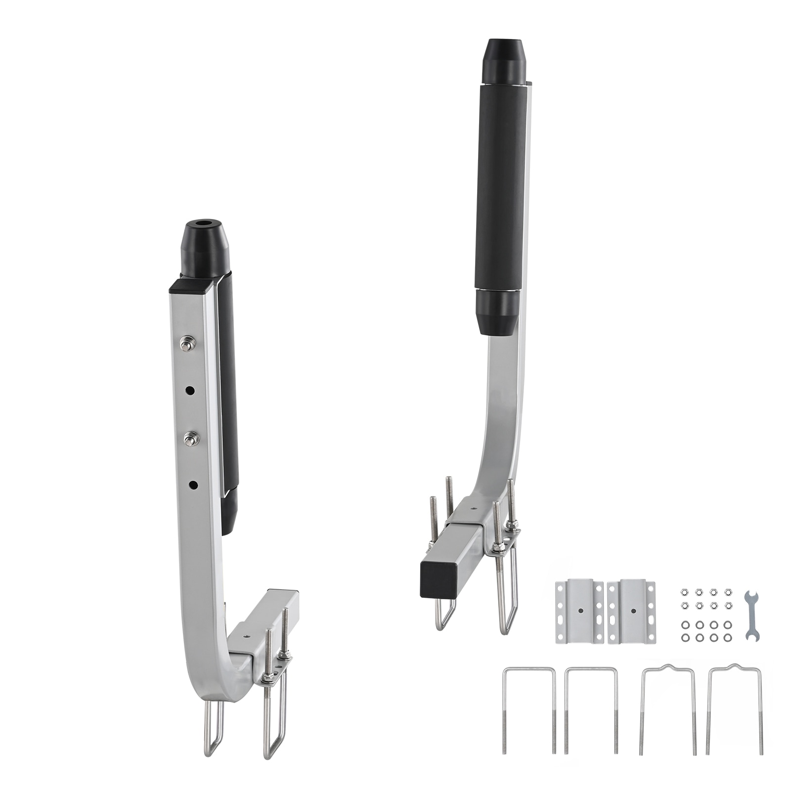 VEVOR CTCDGLXLX000D34WRV0 Marine Trailer Guide Set, 20.5-in Flexibly Adjustable Poles, Pair Of Steel Anti-rust Guides, Durable Roller Support For Ski, Fishing, or Sailboat Trailers 2024