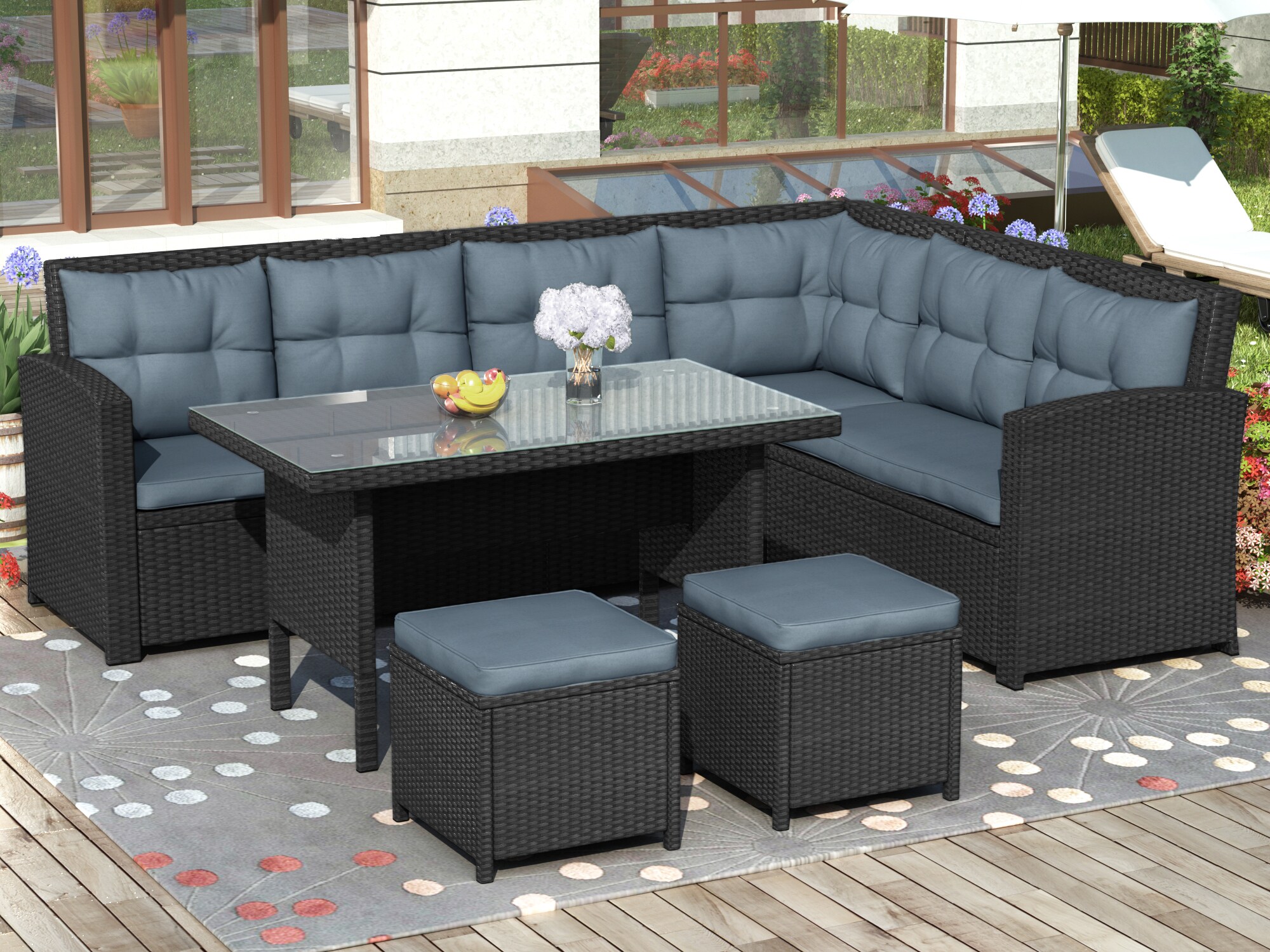 Flynama YC-V-SH0000-69CAA Patio-Conversation-Sets - View #2