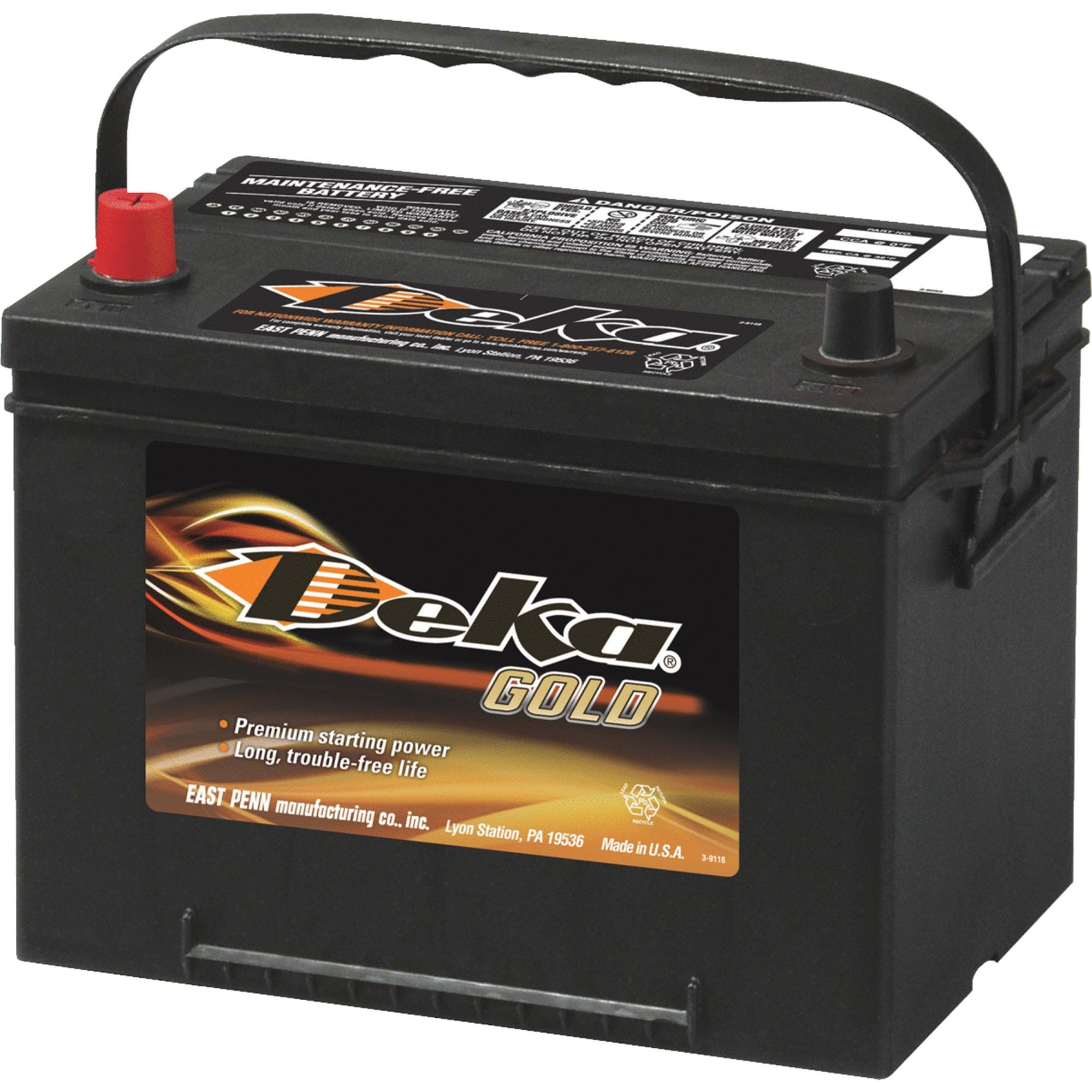Deka Batteries By Gold SER Batt 12V 690CCA #634MF