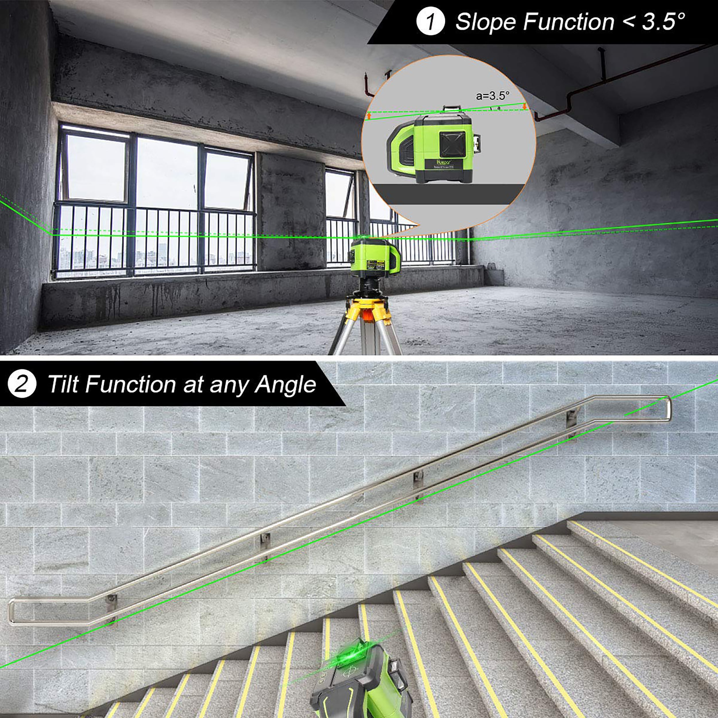 Huepar DT03CG Laser-Level - View #3