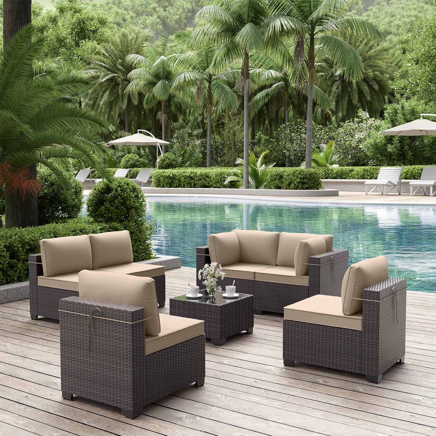 ALAULM LS-7PCS-SAND Patio-Conversation-Sets - View #2