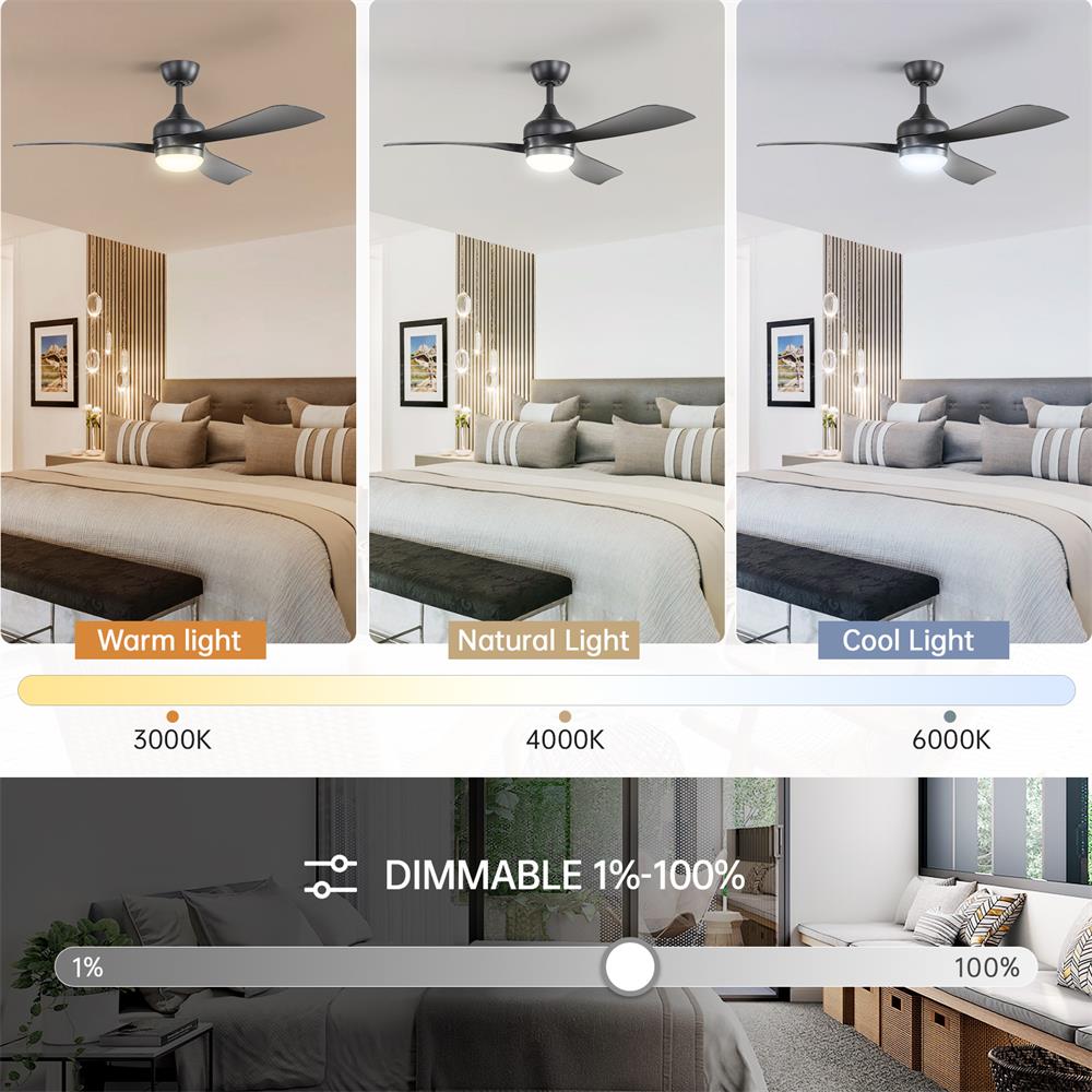 Sofucor LW-52K103-BK-DC Ceiling-Fans - View #7