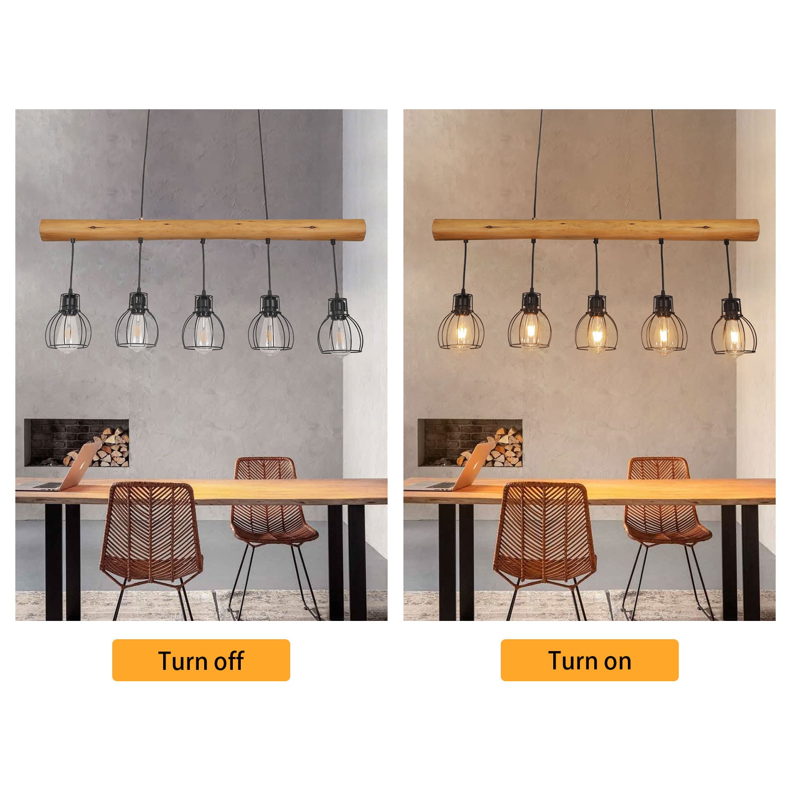 Oukaning HG-HCX-2834-US Pendant-Lights - View #4