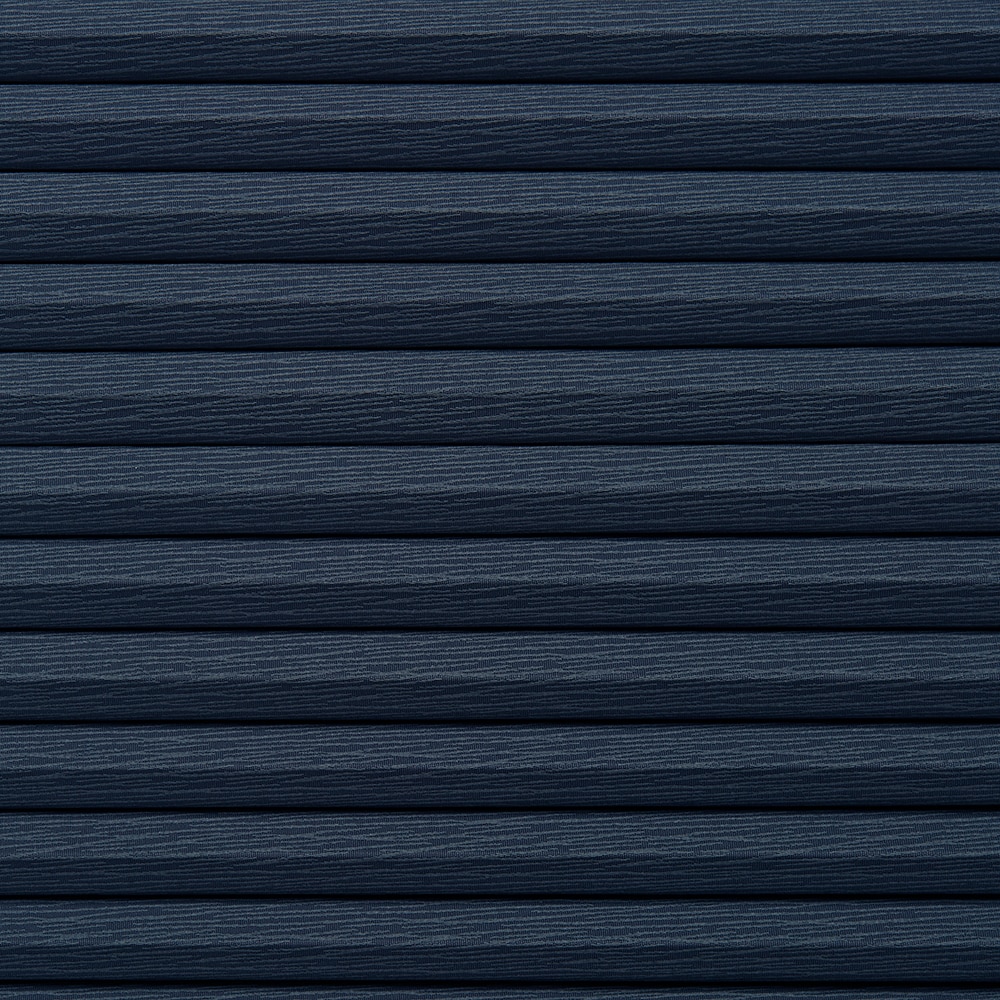 LEVOLOR 2052022 Tree Bark Marine Room darkening Polycotton 9/16-in Single Cellular shade swatch