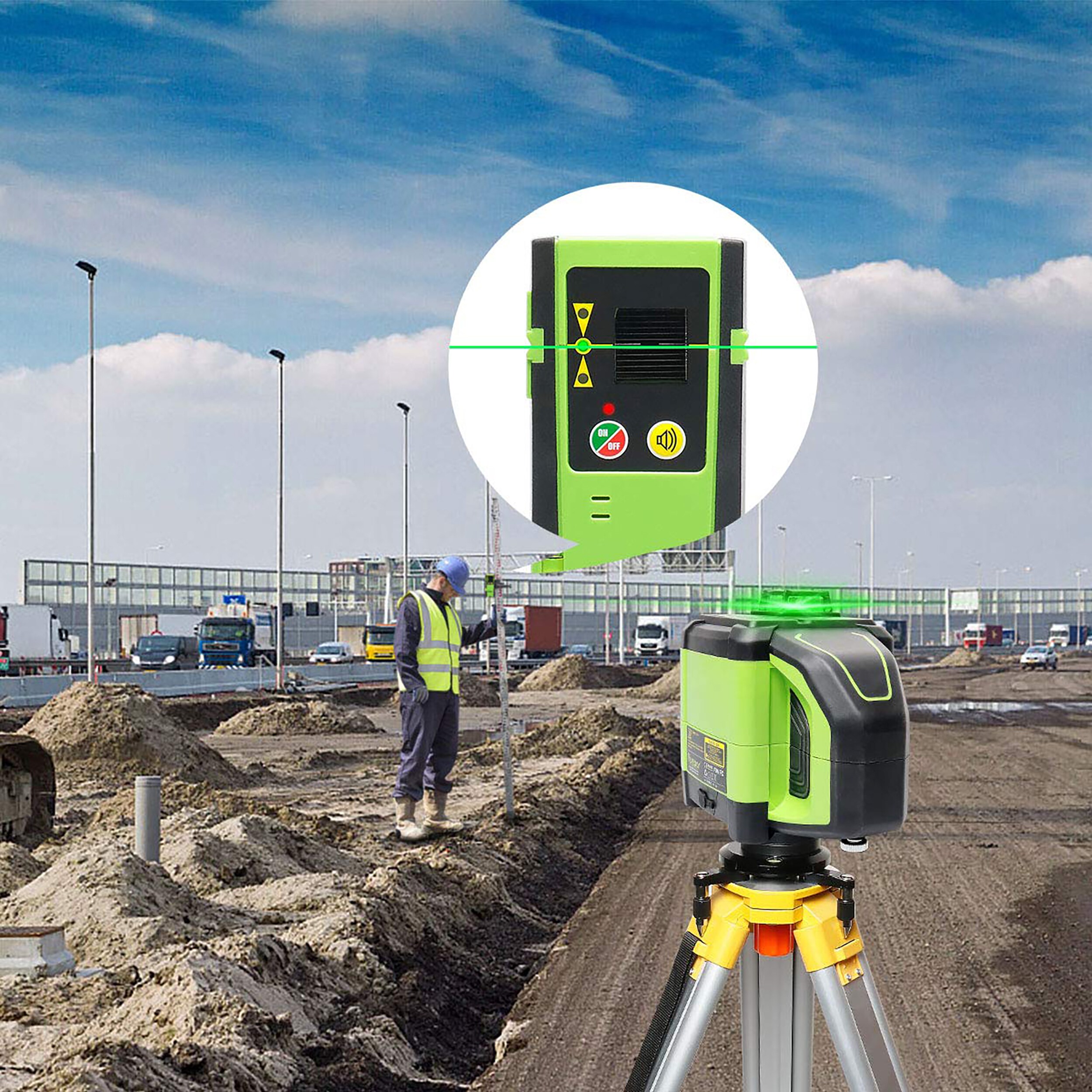 Huepar DT03CG Laser-Level - View #5