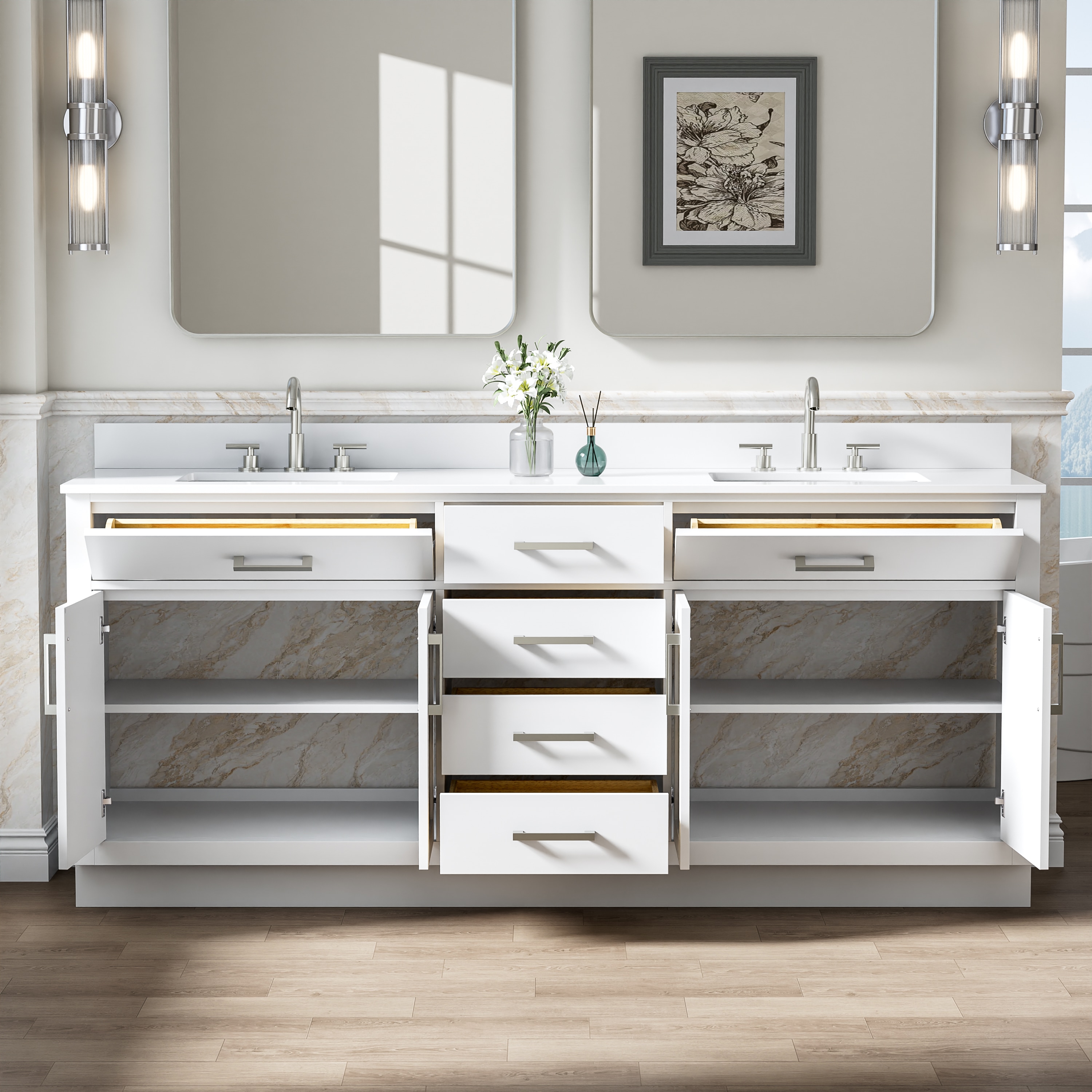 Ayelon BVMNWT80WC Bath-Vanity-Combo - View #5