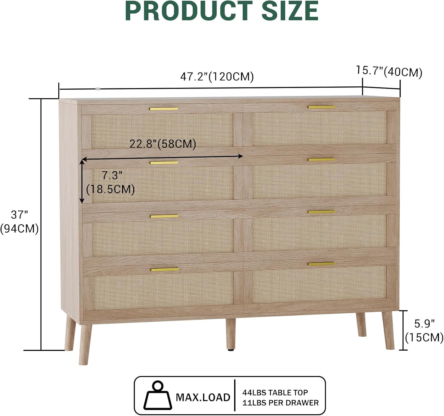 Qeetex 1GGL-PHO-163JCCB5 dressers - View #2