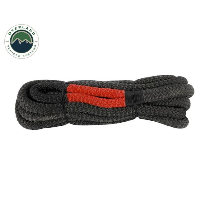 Overland Vehicle Systems Brute Kinetic Recovery Strap - 1 x 30' w/ Storage Bag - 19009916