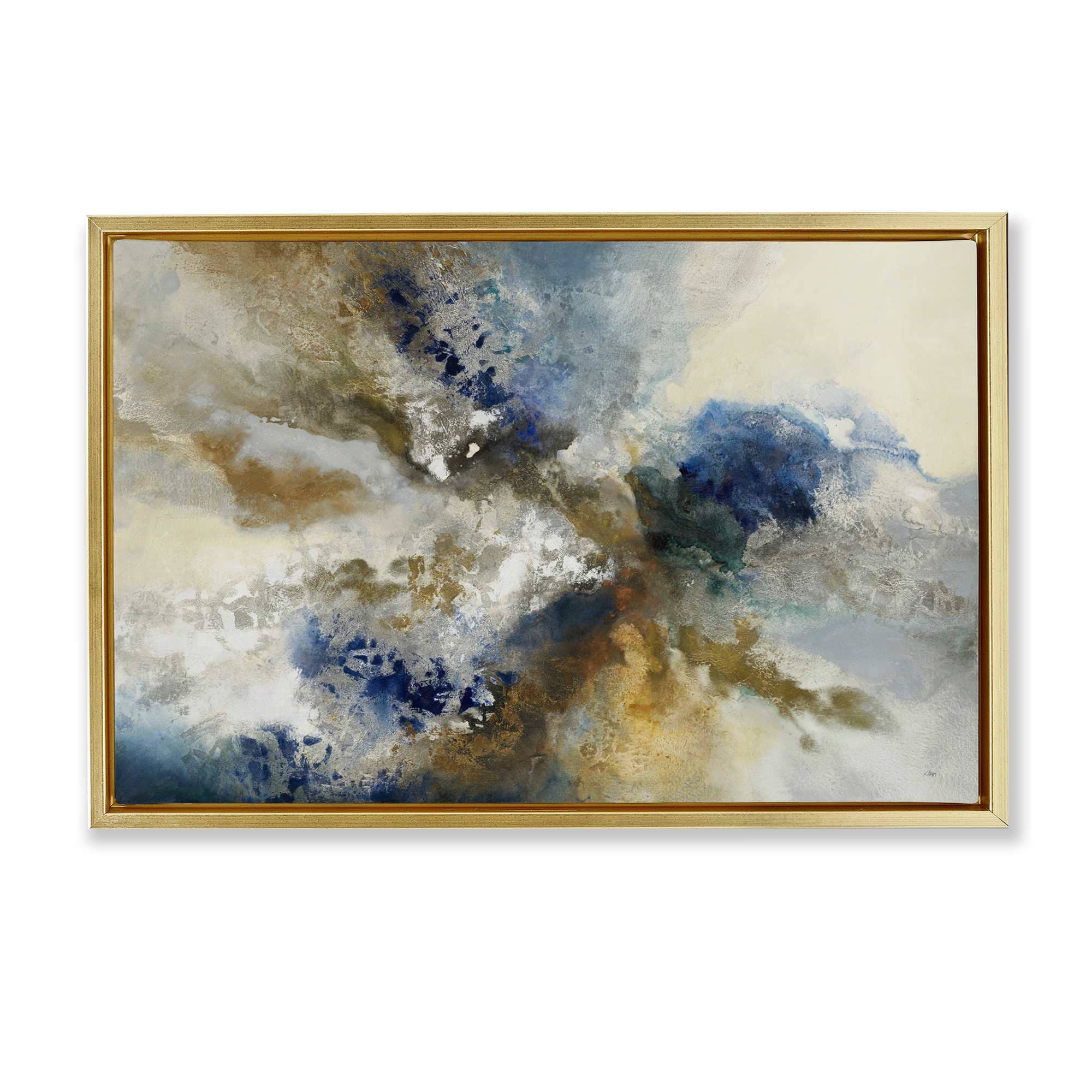 Stupell Industries BS-622-FFG-20X30 Expressive Neutral Distortion Floating Frame design by K. Nari