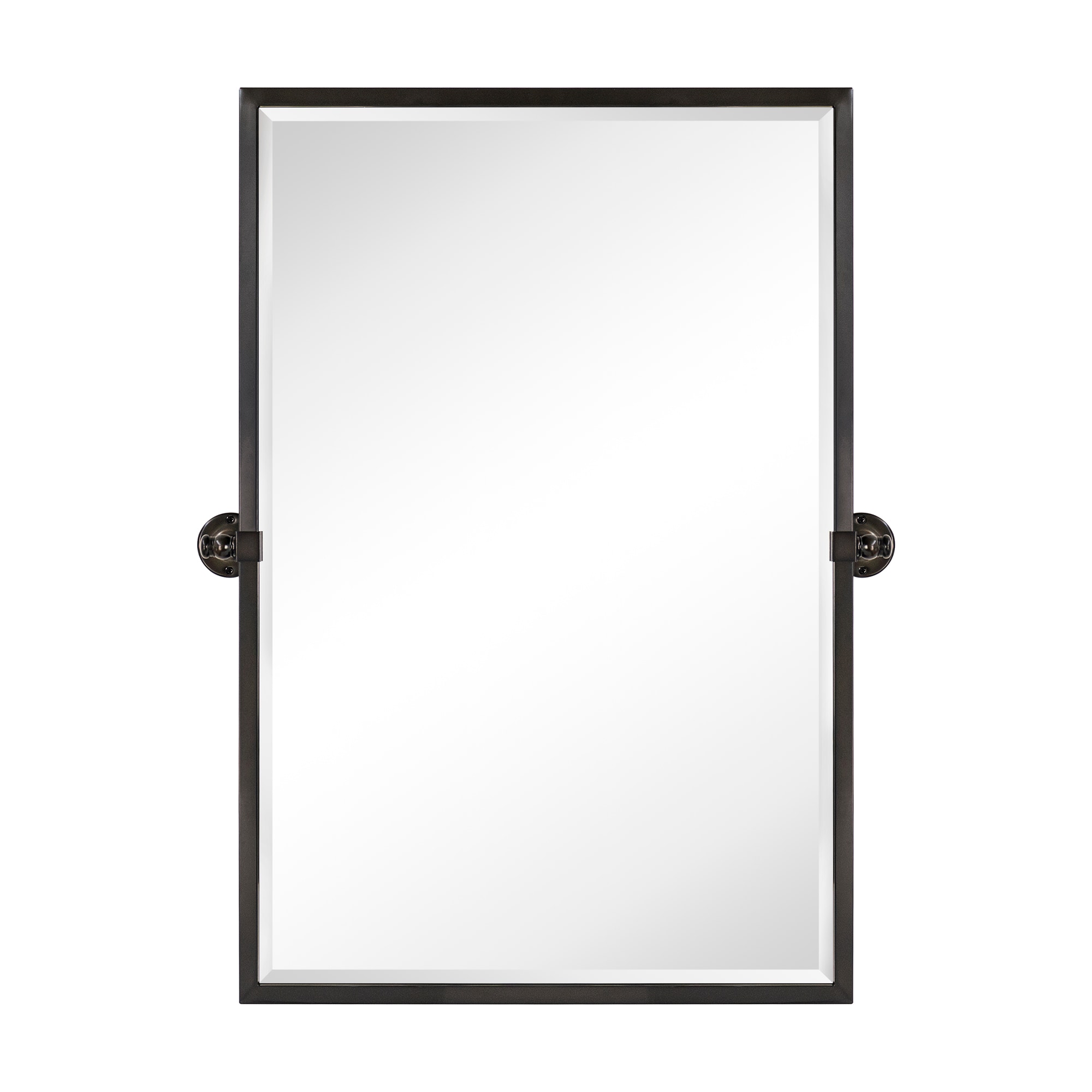 TEHOME GC-00464 Blakley 24-in x 36-in Beveled Rectangle Tilting Bathroom Vanity Mirror ( Oil Rubbed Bronze )