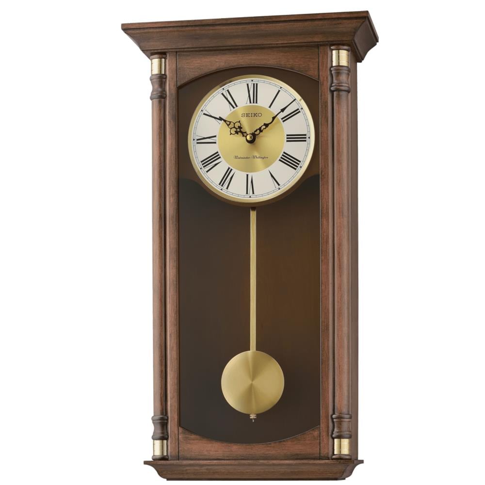 Seiko Analog Rectangle Wall Traditional Clock in the Clocks department at  