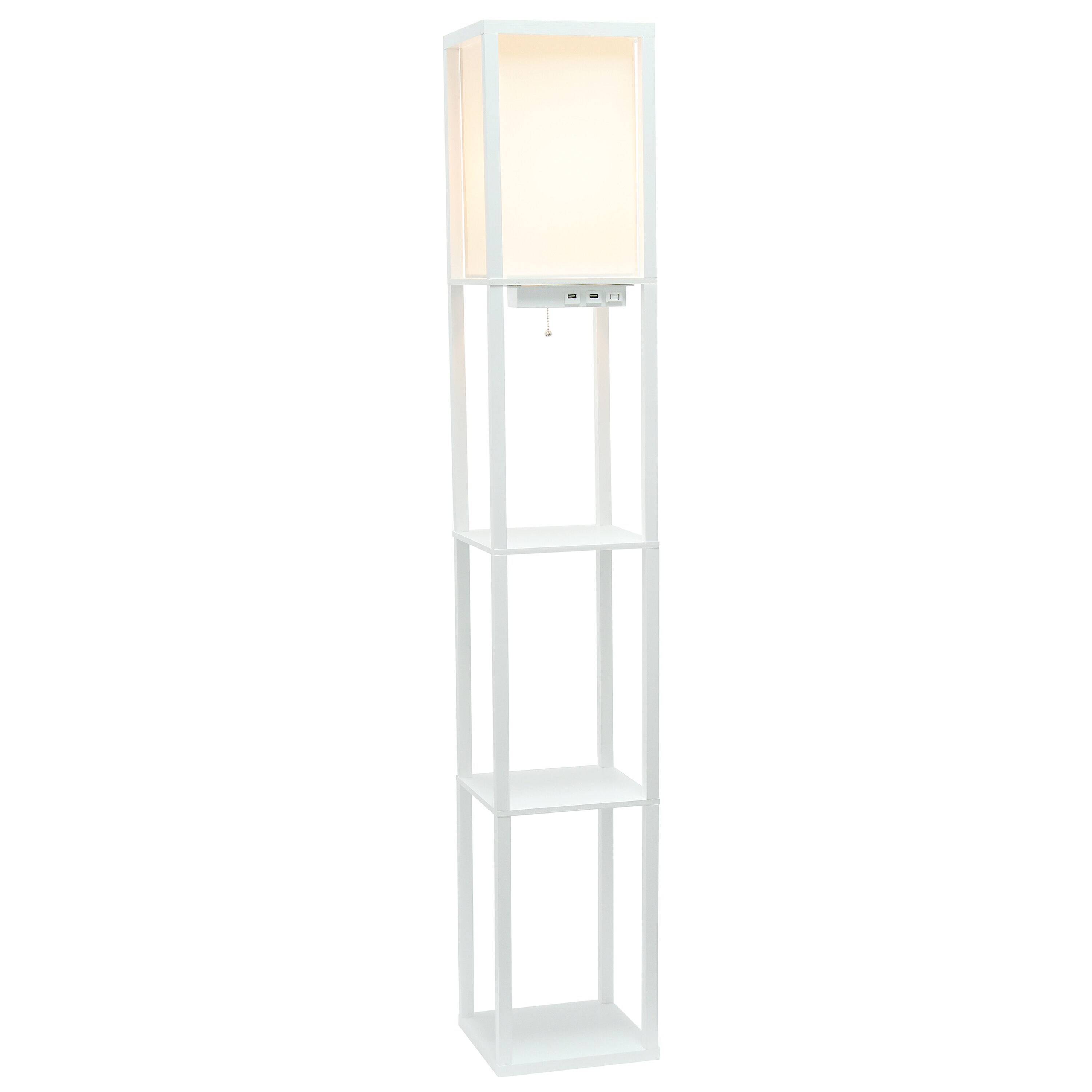Simple Designs LF5000-WHT floorlamps - View #3
