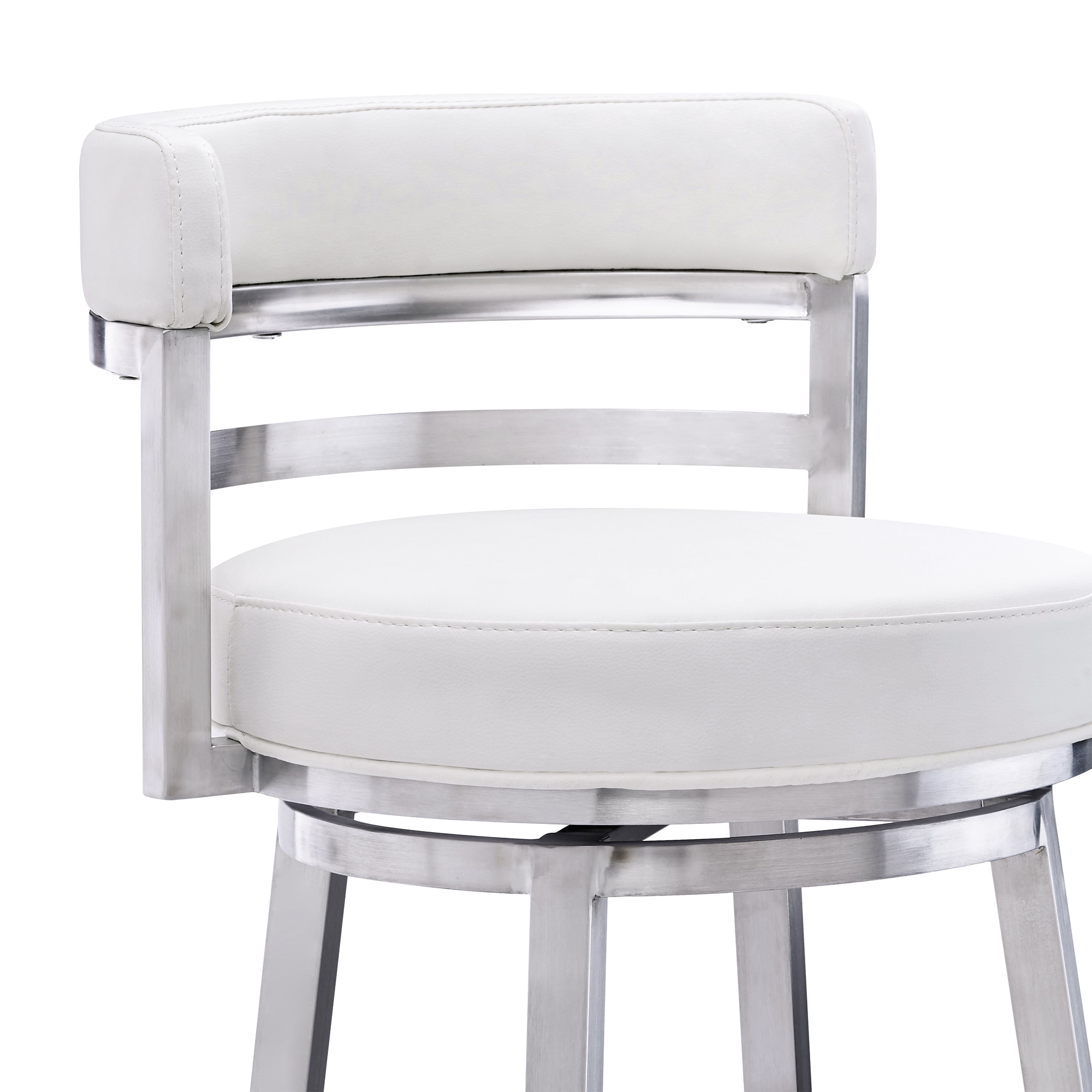 Armen Living LCMABABSWH30 stools - View #4