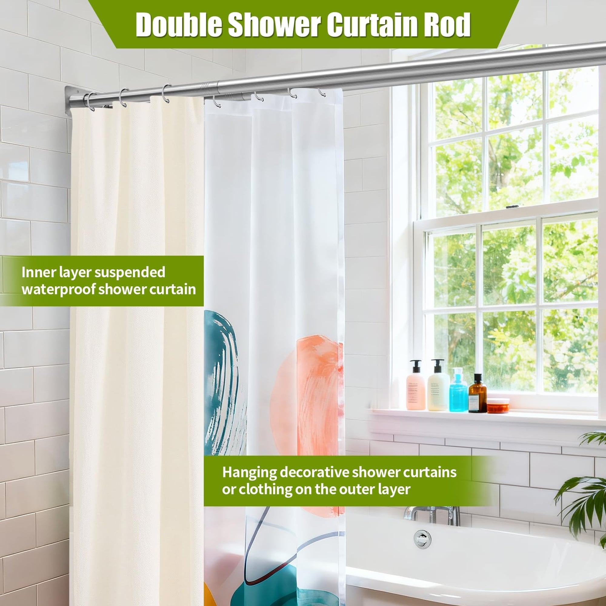 Numhew NHLYNN43276 Shower-Rods - View #3