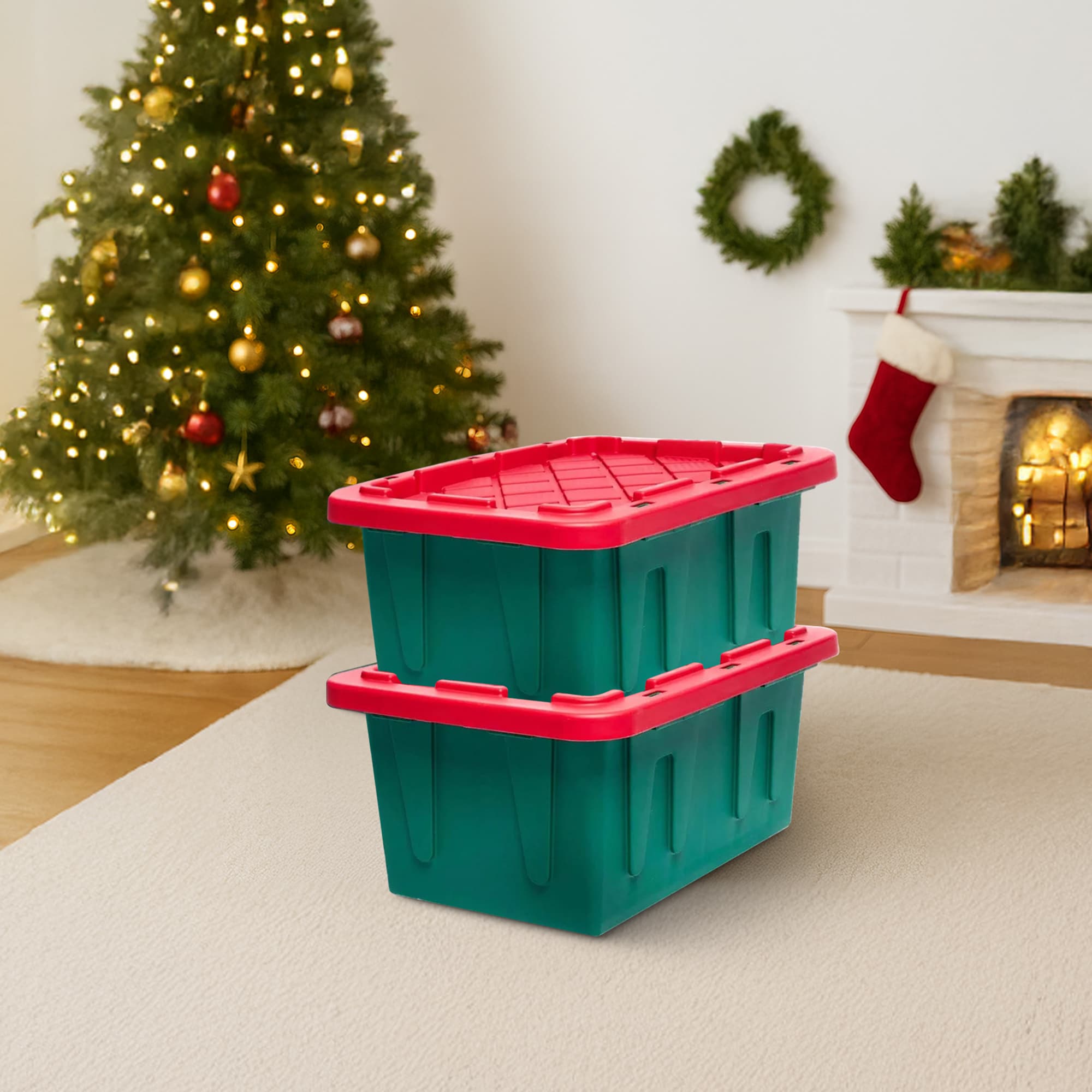 Homz Products 314619 Plastic-Storage-Totes - View #8