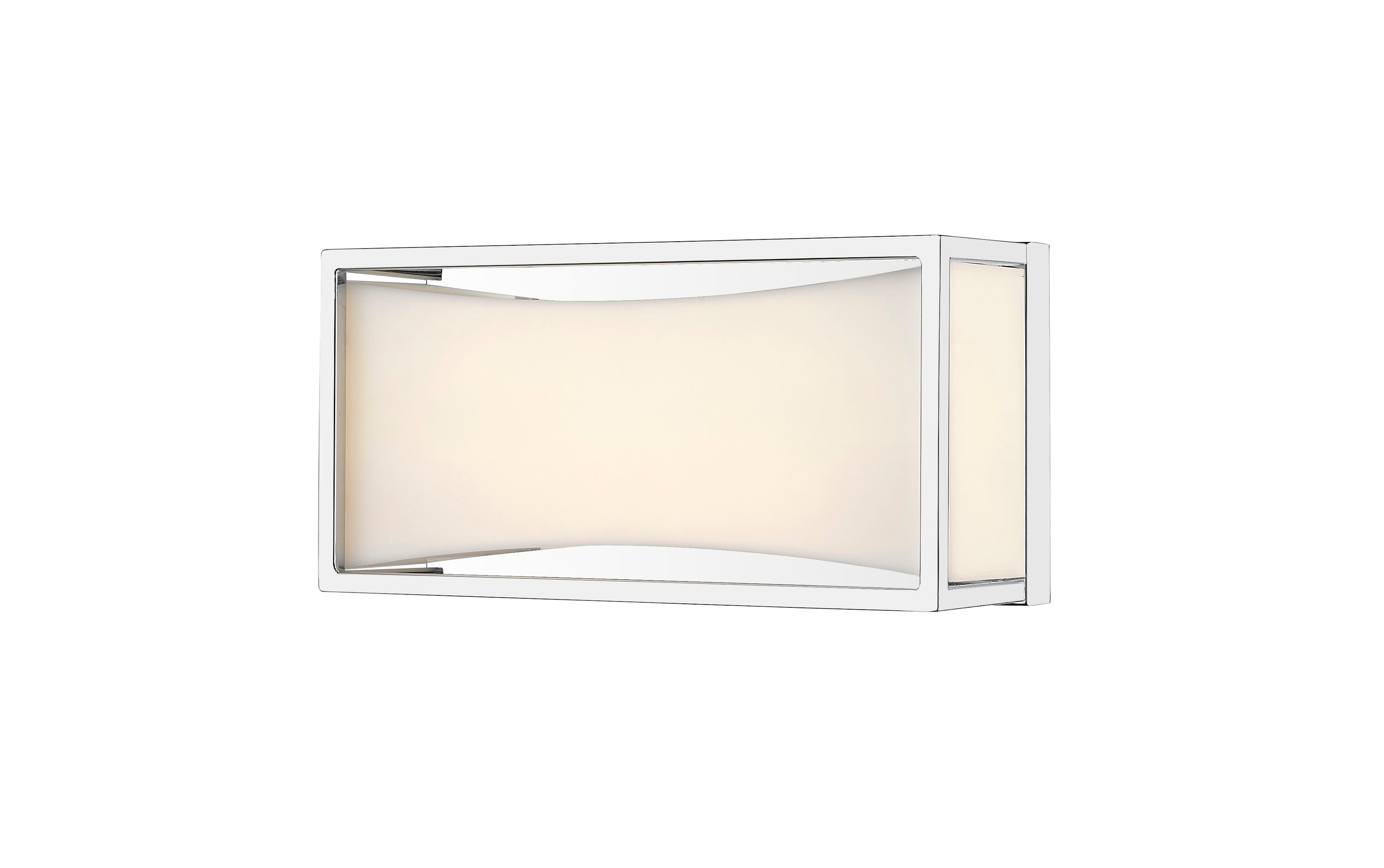 Z-Lite 1933-8CH-LED Baden 10-in 1-Light Chrome LED Modern/Contemporary Vanity Light