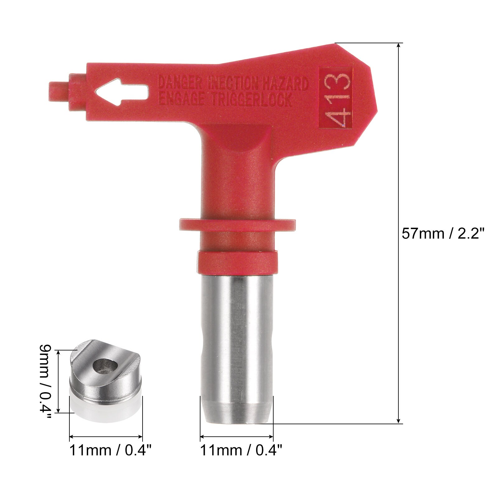 Unique Bargains S26061500UX3592 Spray-Paint-Marking-Wands - View #3