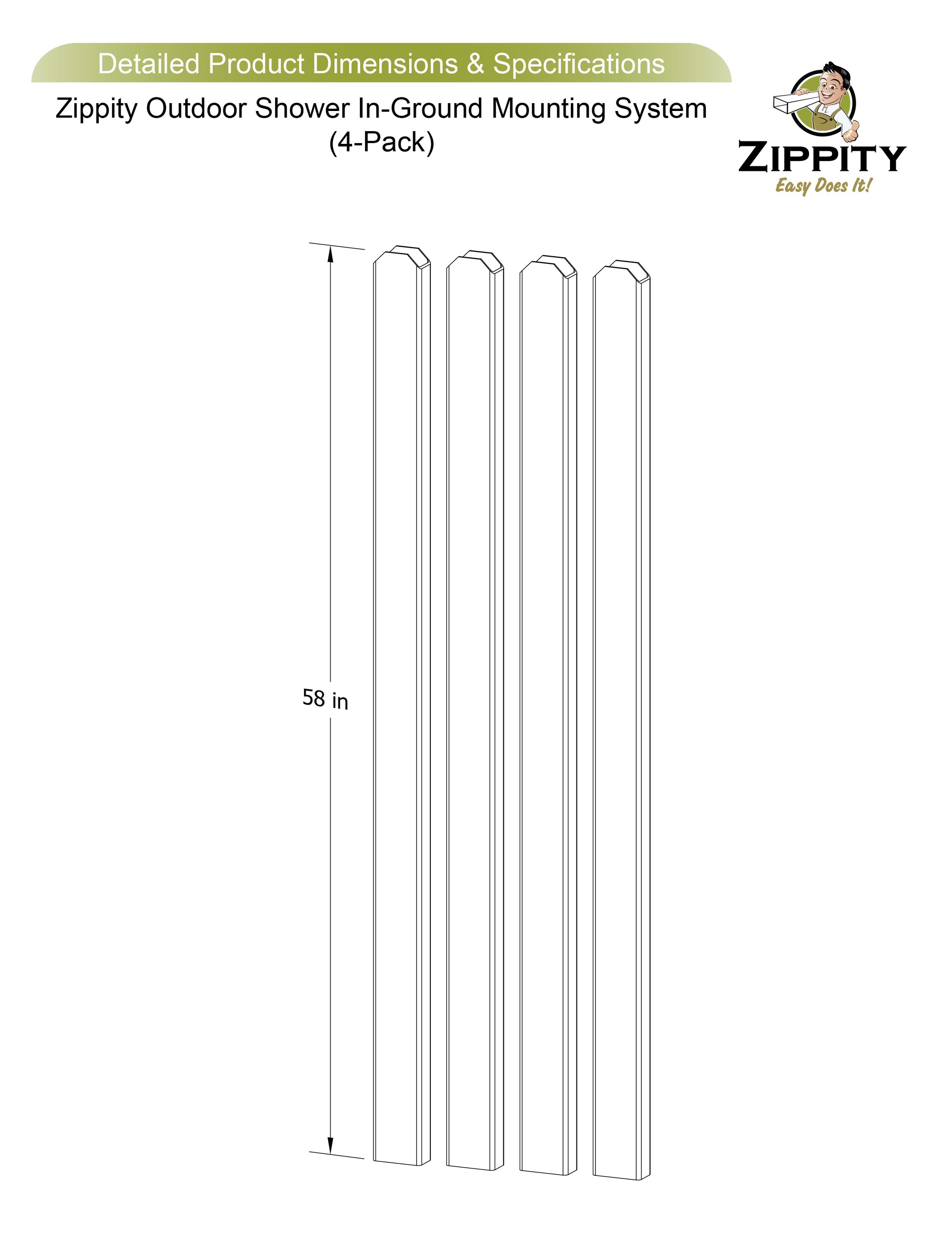 Zippity Outdoor Products ZP19012 Vinyl-Fence-Panels - View #2