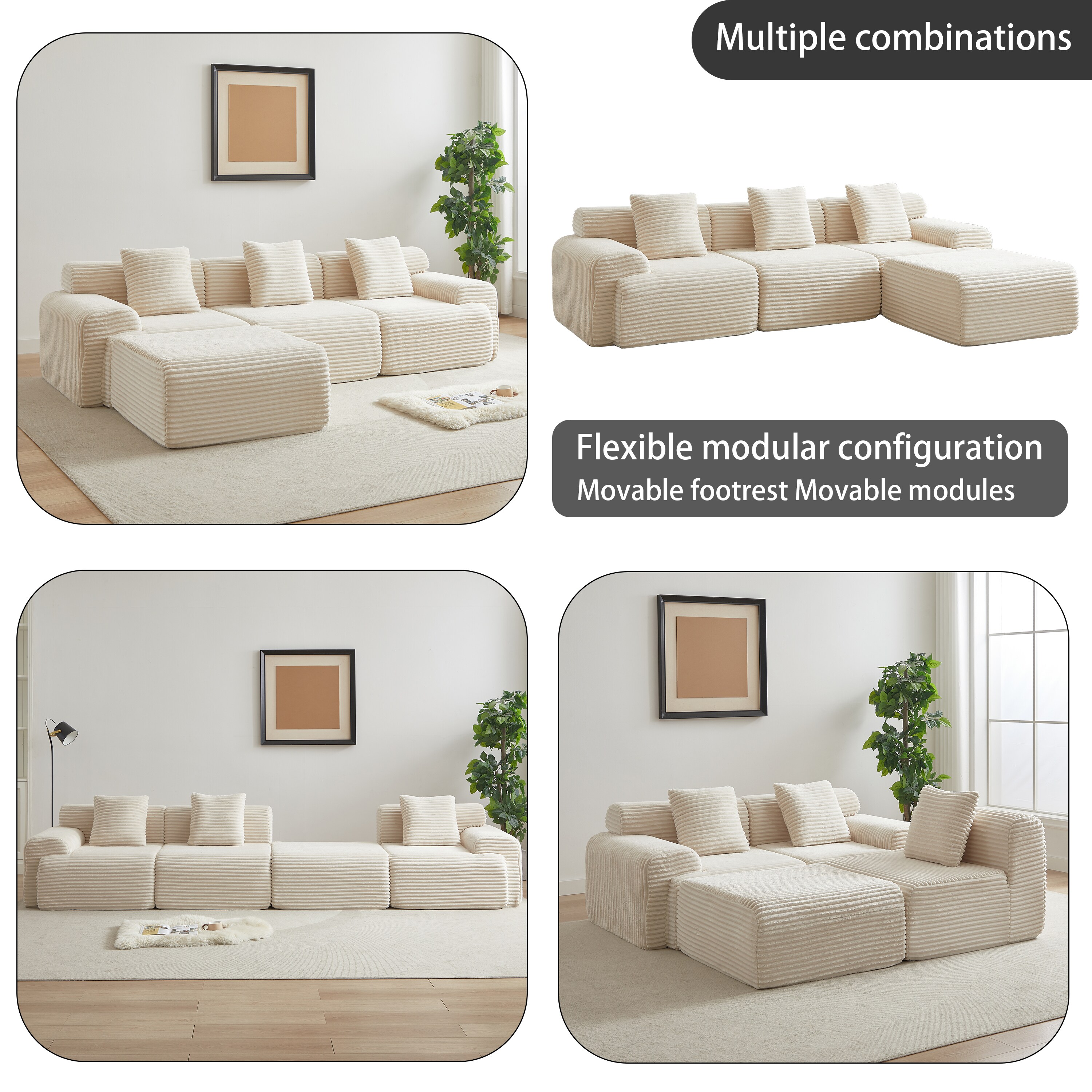 LUXEYARD DS-M-BAC00134 Sofas-Loveseats - View #4