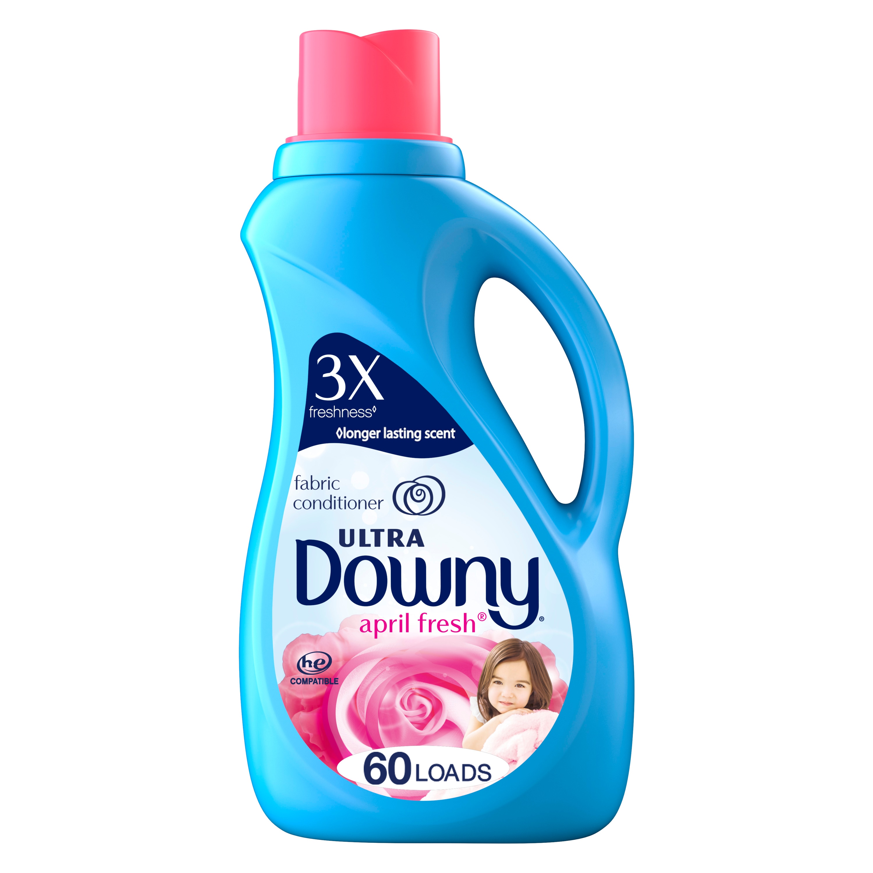 Downy Ultra April Fresh Fabric Conditioner - 51 fl oz jug