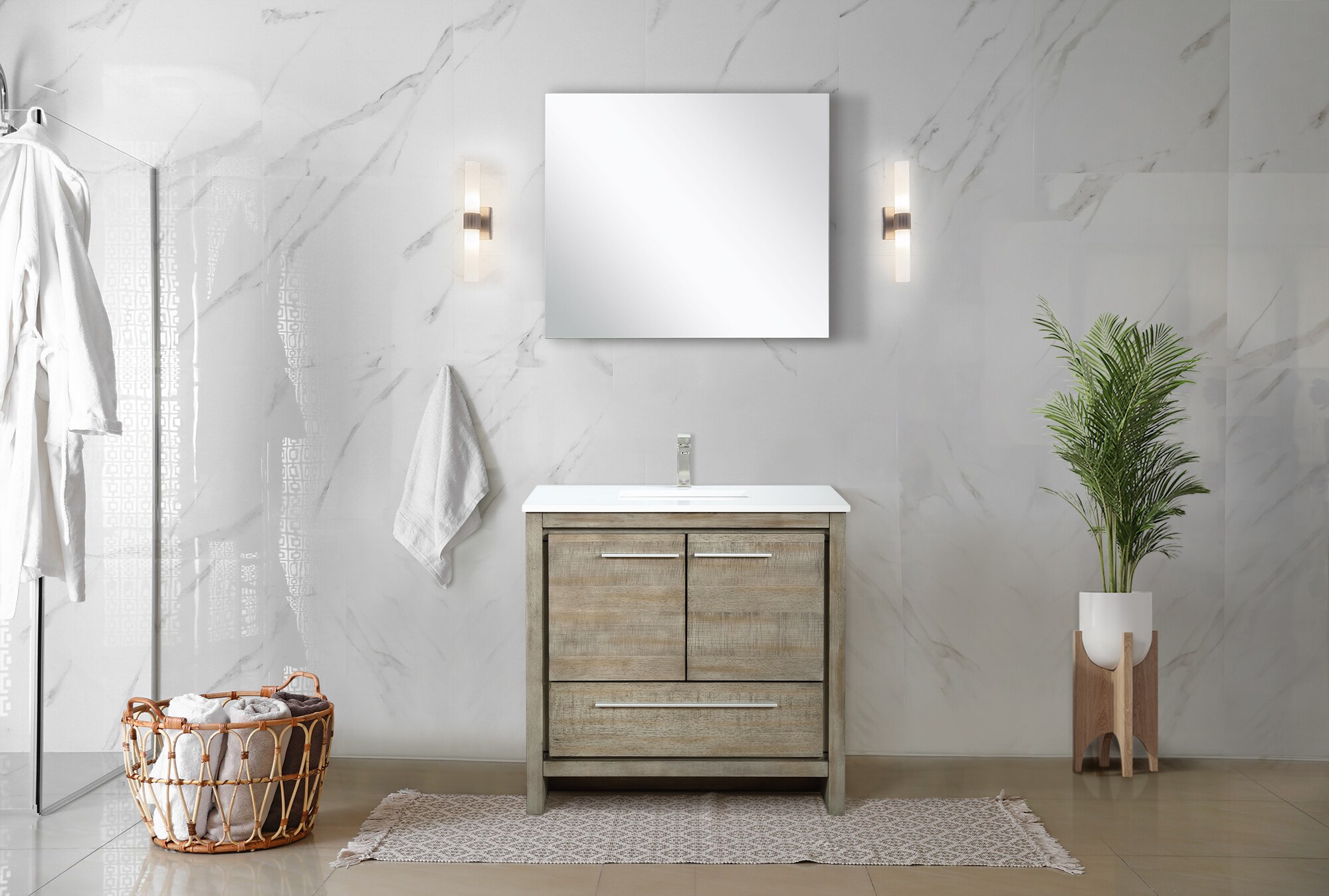 Lexora LLF36SKSOS000 Bath-Vanity-Combo - View #9