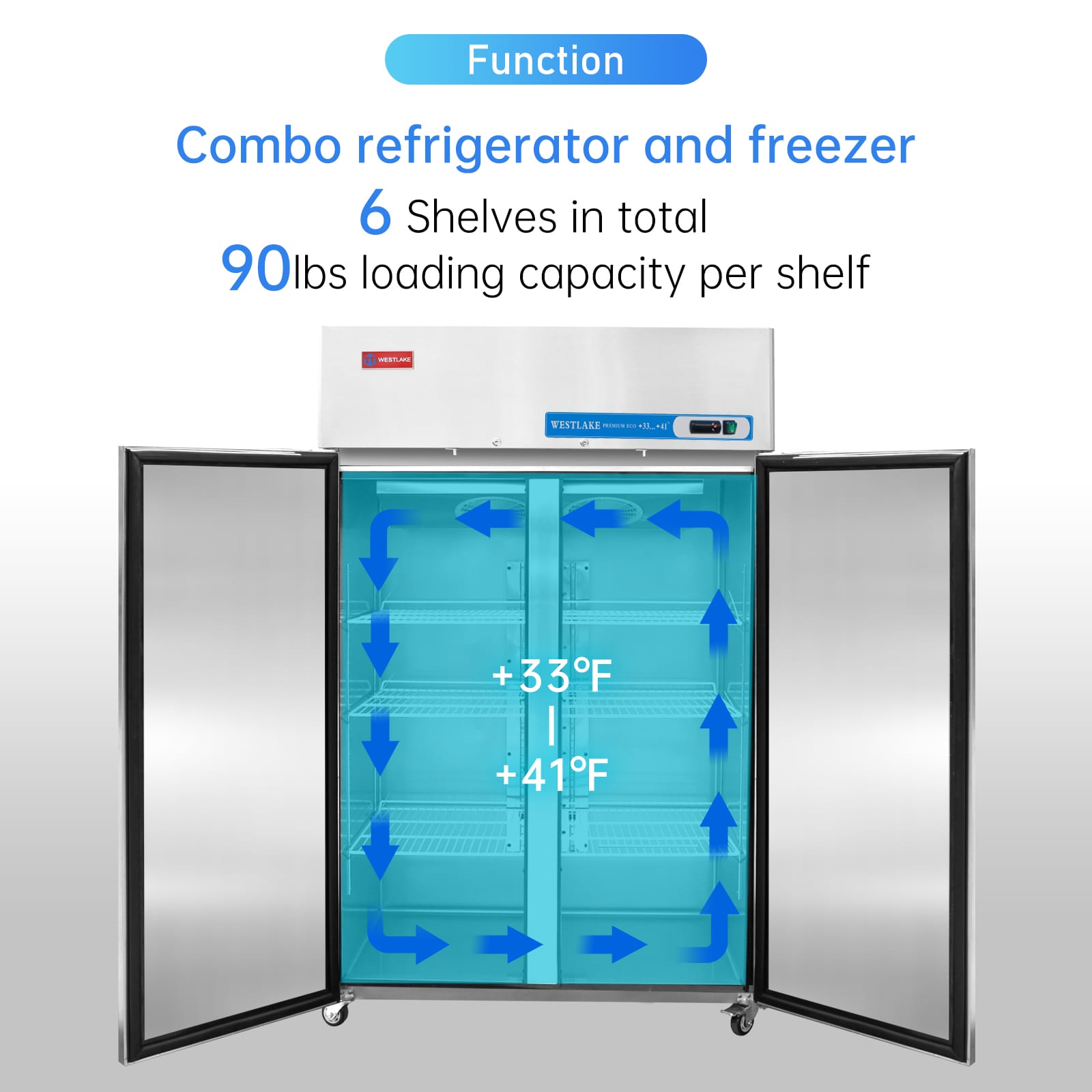 Jeremy Cass GWCLWASH93 Commercial-Refrigerators - View #6