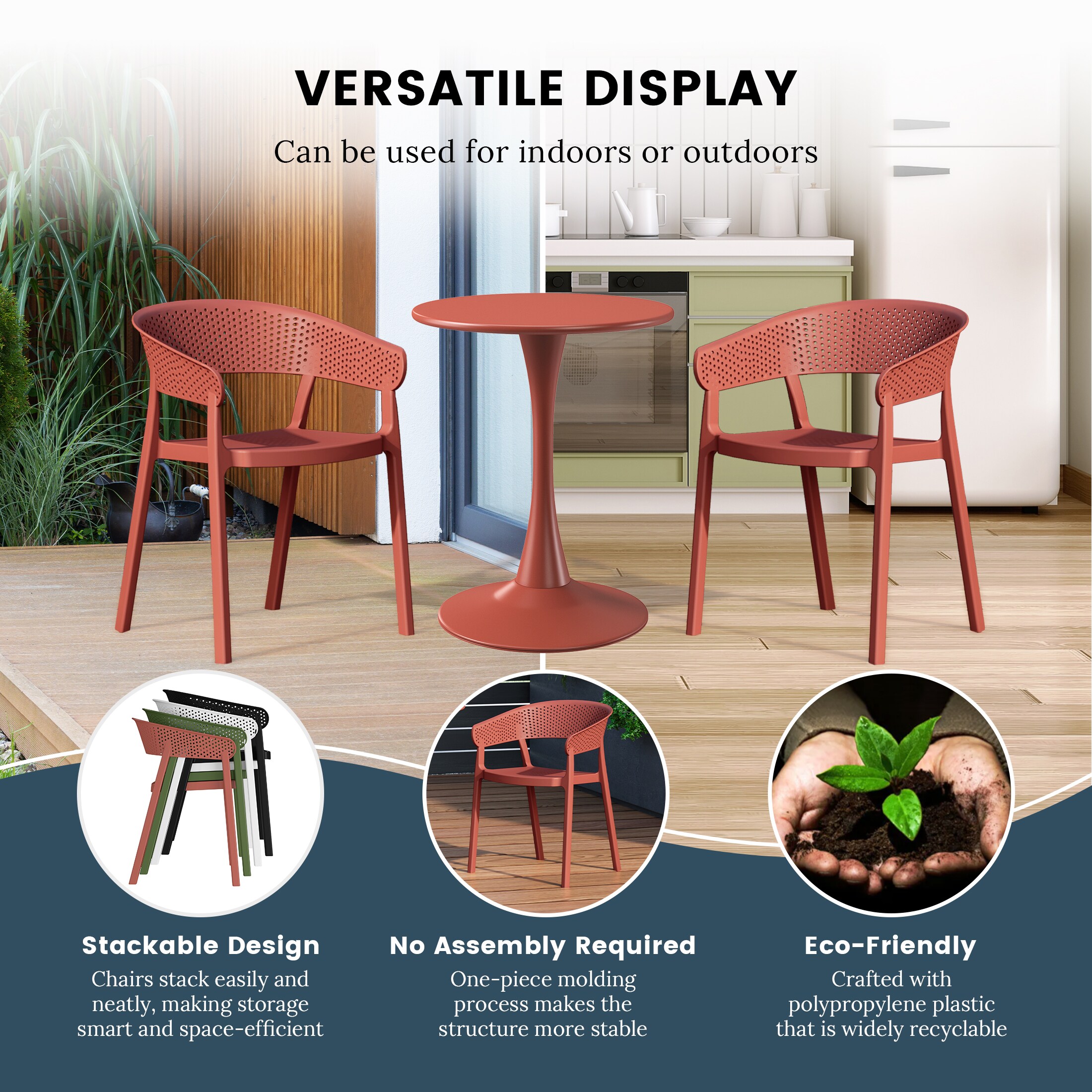 Westin Furniture OP3092-RD Patio-Dining-Sets - View #7