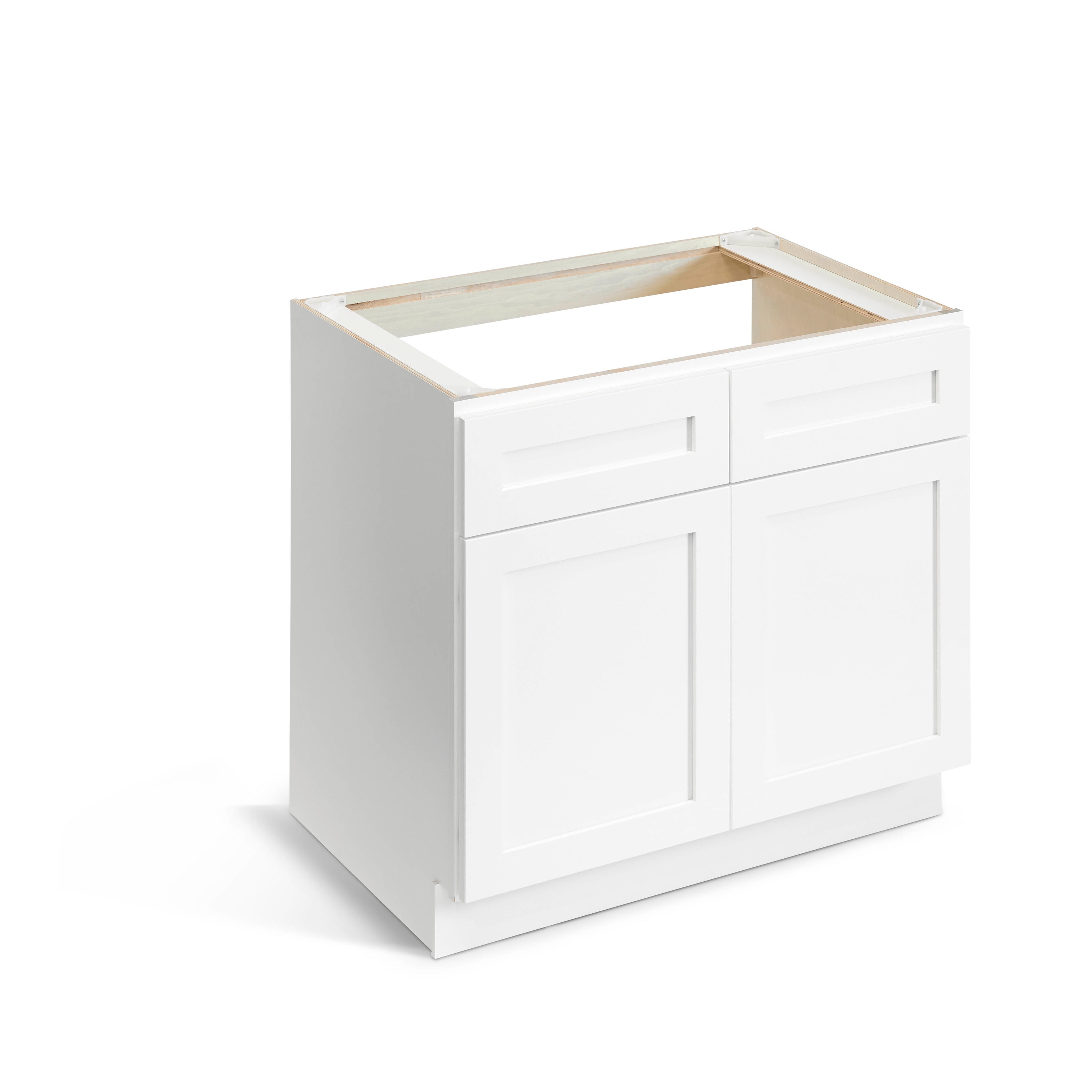 Surfaces 22.4375-in W x 0.75-in H x 10.5-in D Natural Birch Stained Cabinet  Shelf Kit
