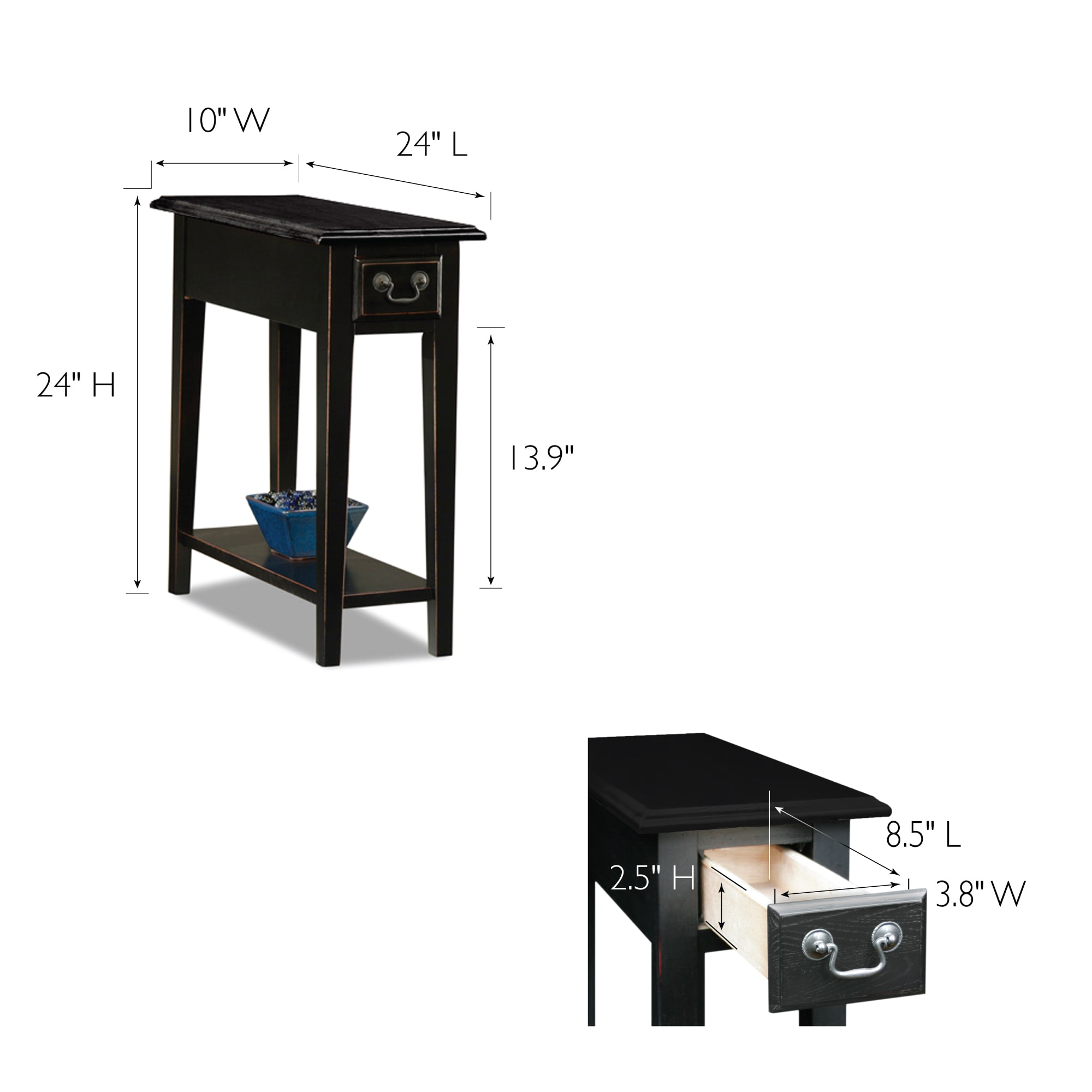 Leick Home 9017-SL/SL End-Tables - View #3