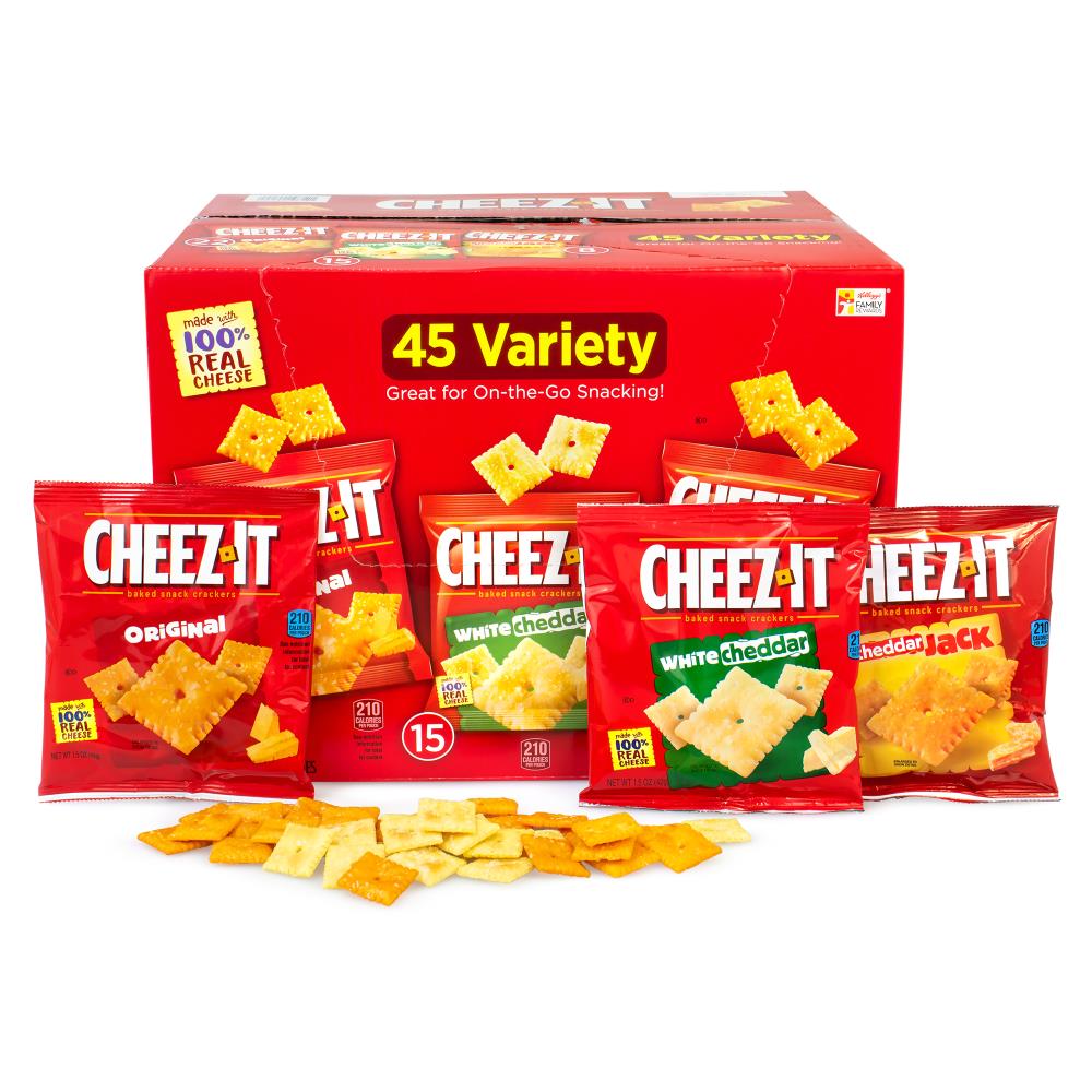 Cheez-It Original Baked Snack Crackers - 1.5 oz. bag, 48 per case