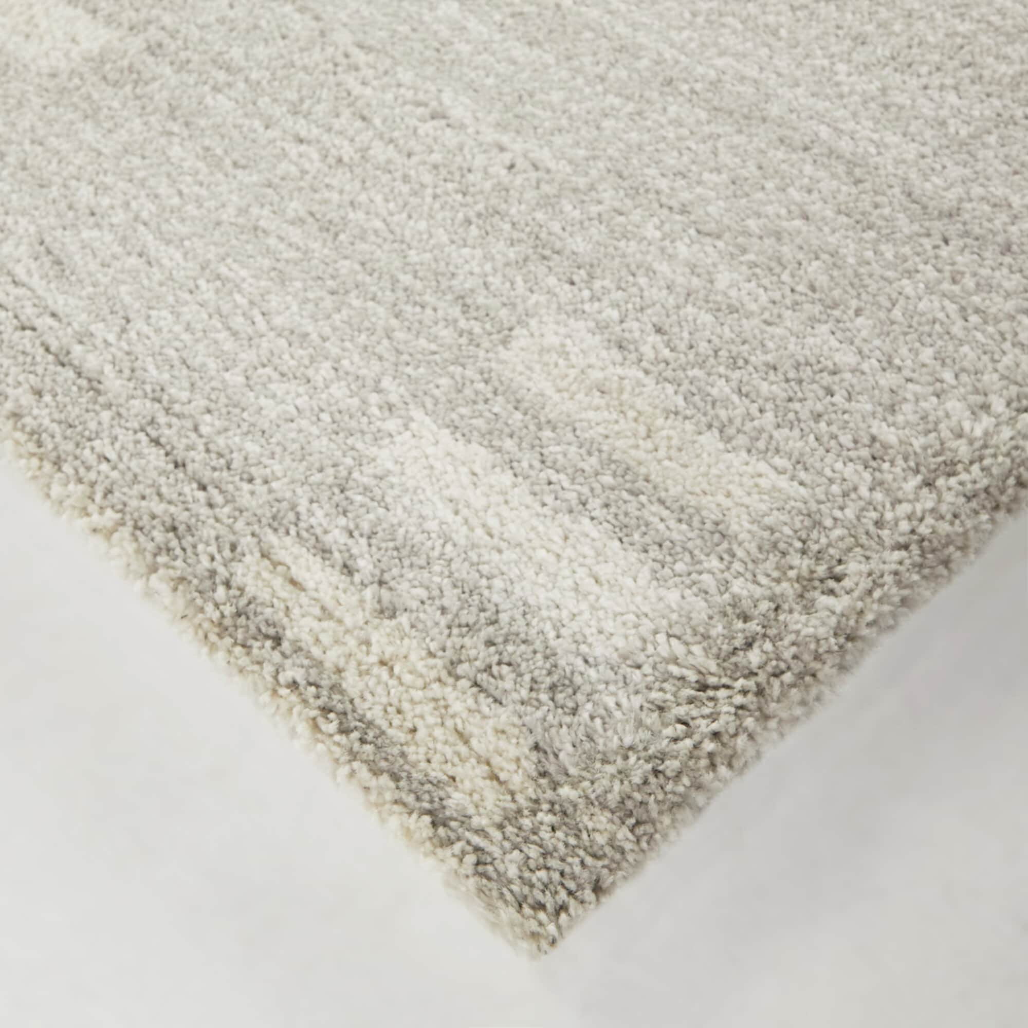 Gray Geometric Synthetic Rectangular Area Rug 5'3" x 7'