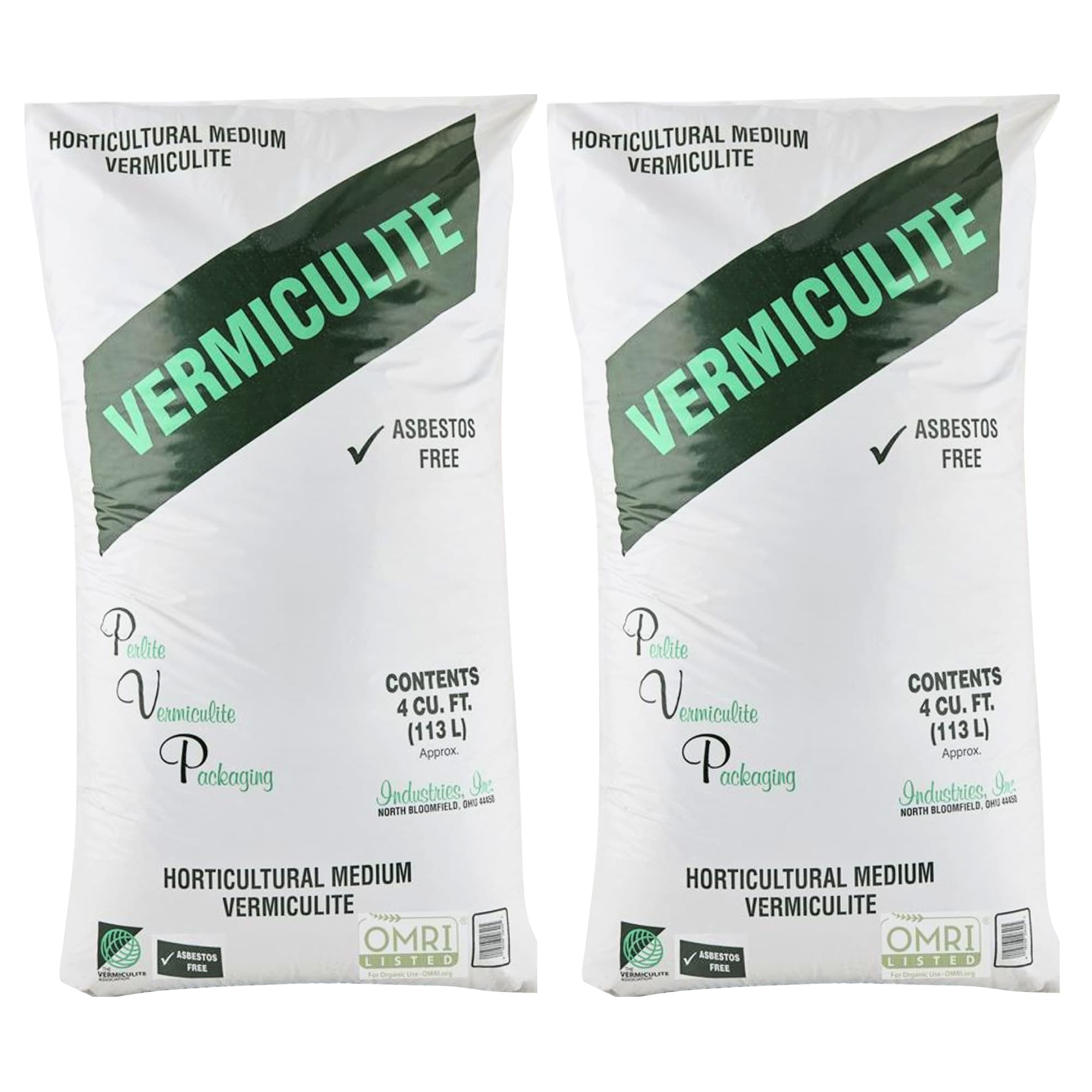 PVP  Industries Medium Vermiculite Professional Grade Soil Conditioner 2 Pack