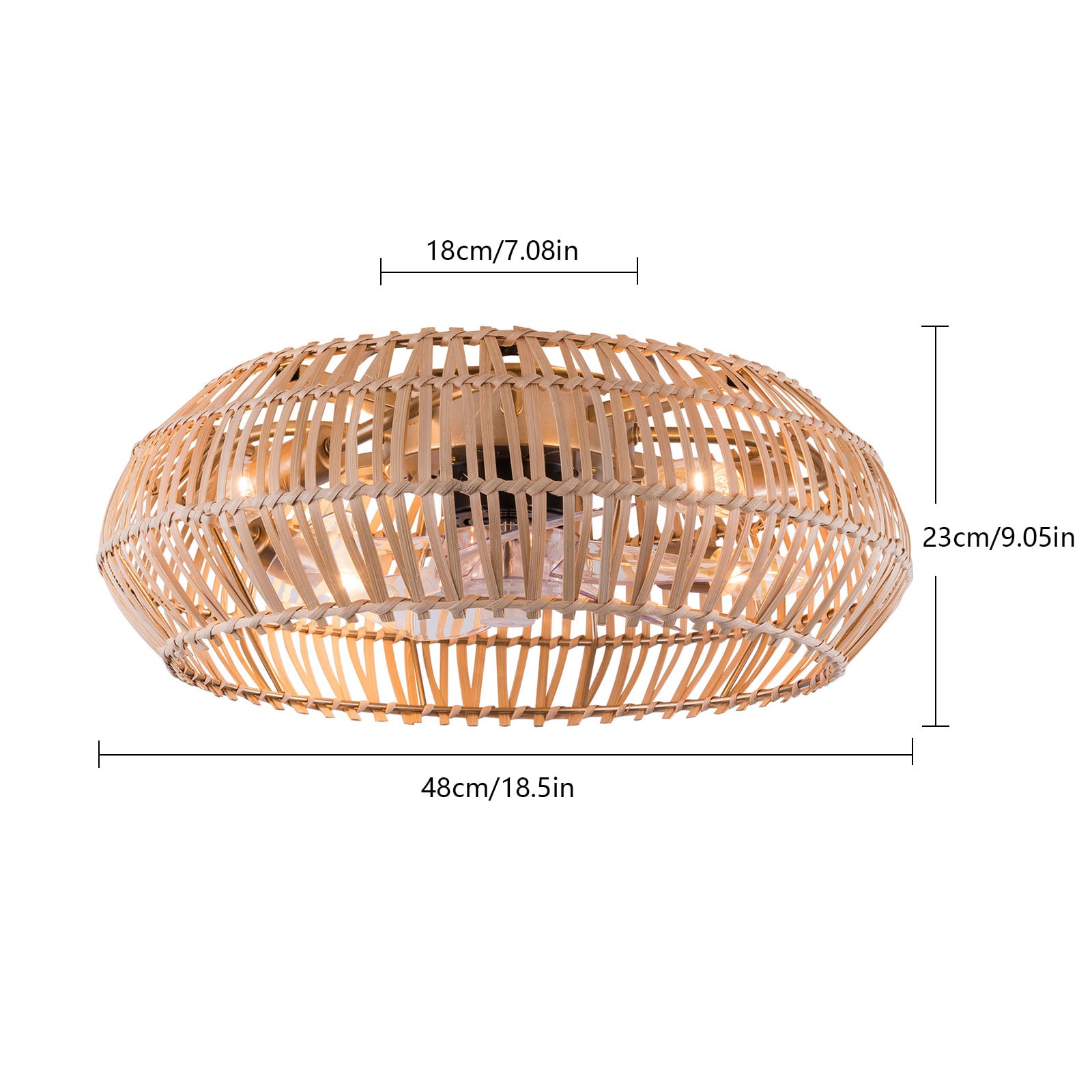 Oukaning HG-HCXLST-3860-US Ceiling-Fans - View #4