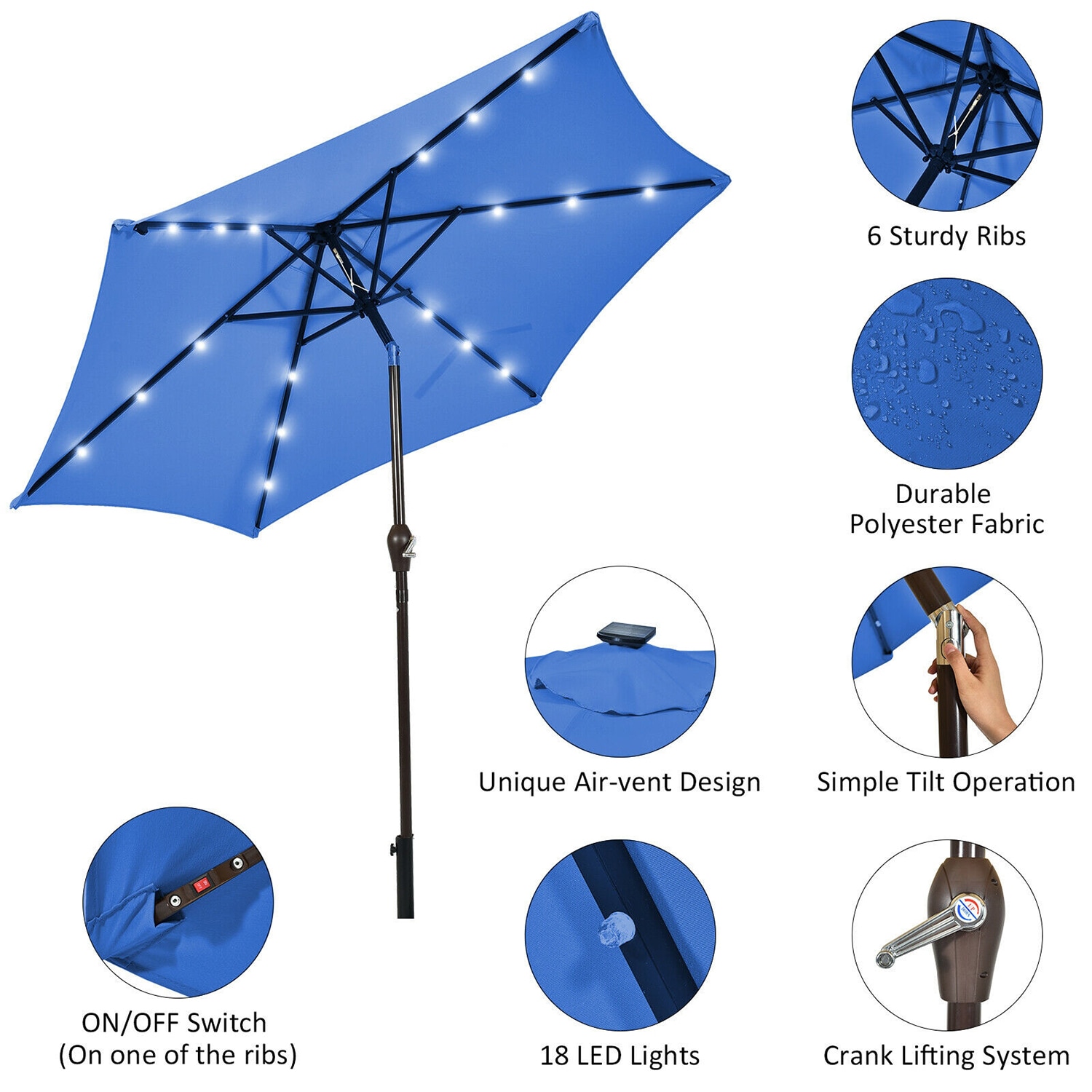 Forclover HYFC-UM705NY Umbrellas-2 - View #6