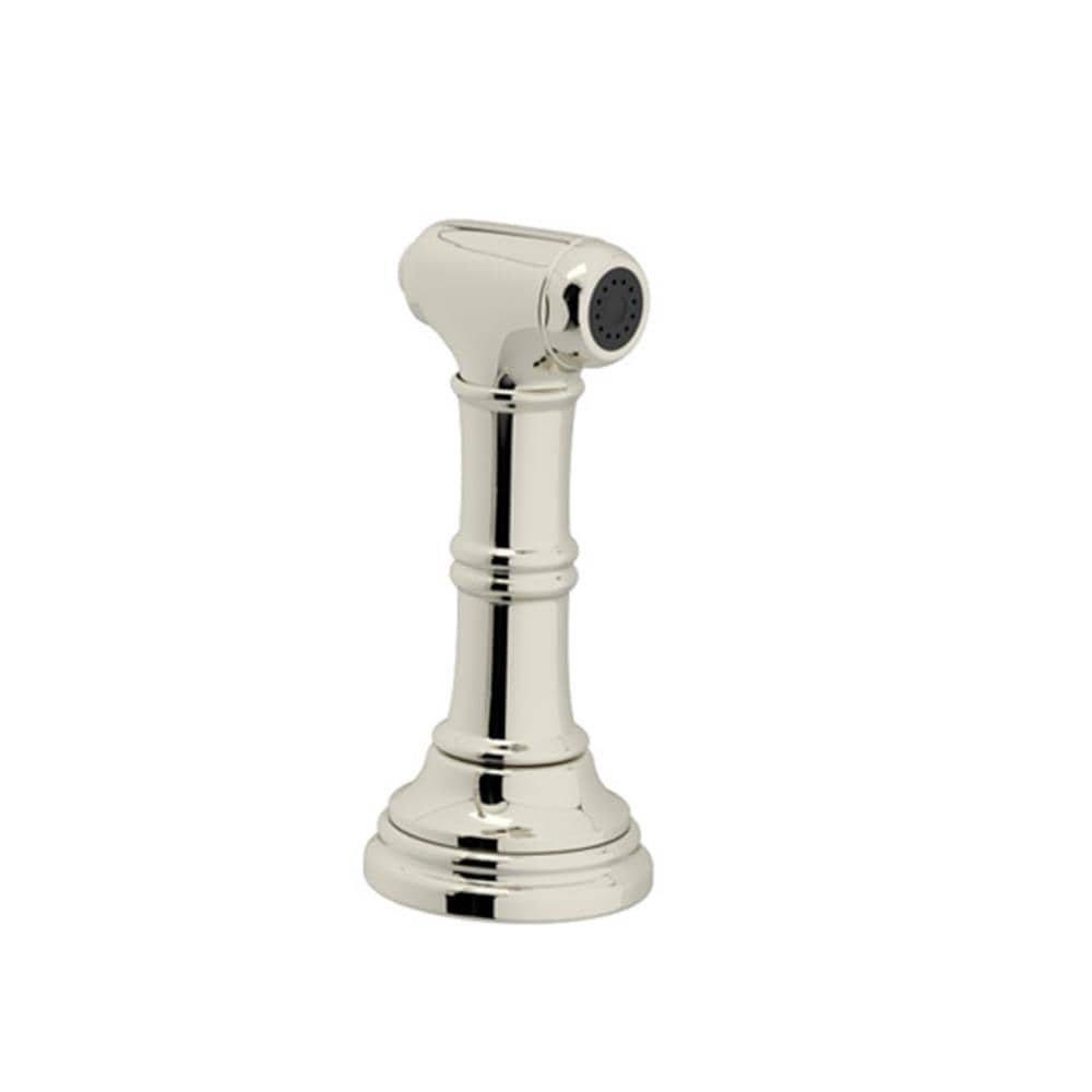 Rohl Perrin and Rowe Polished Nickel Double Handle Bridge Kitchen