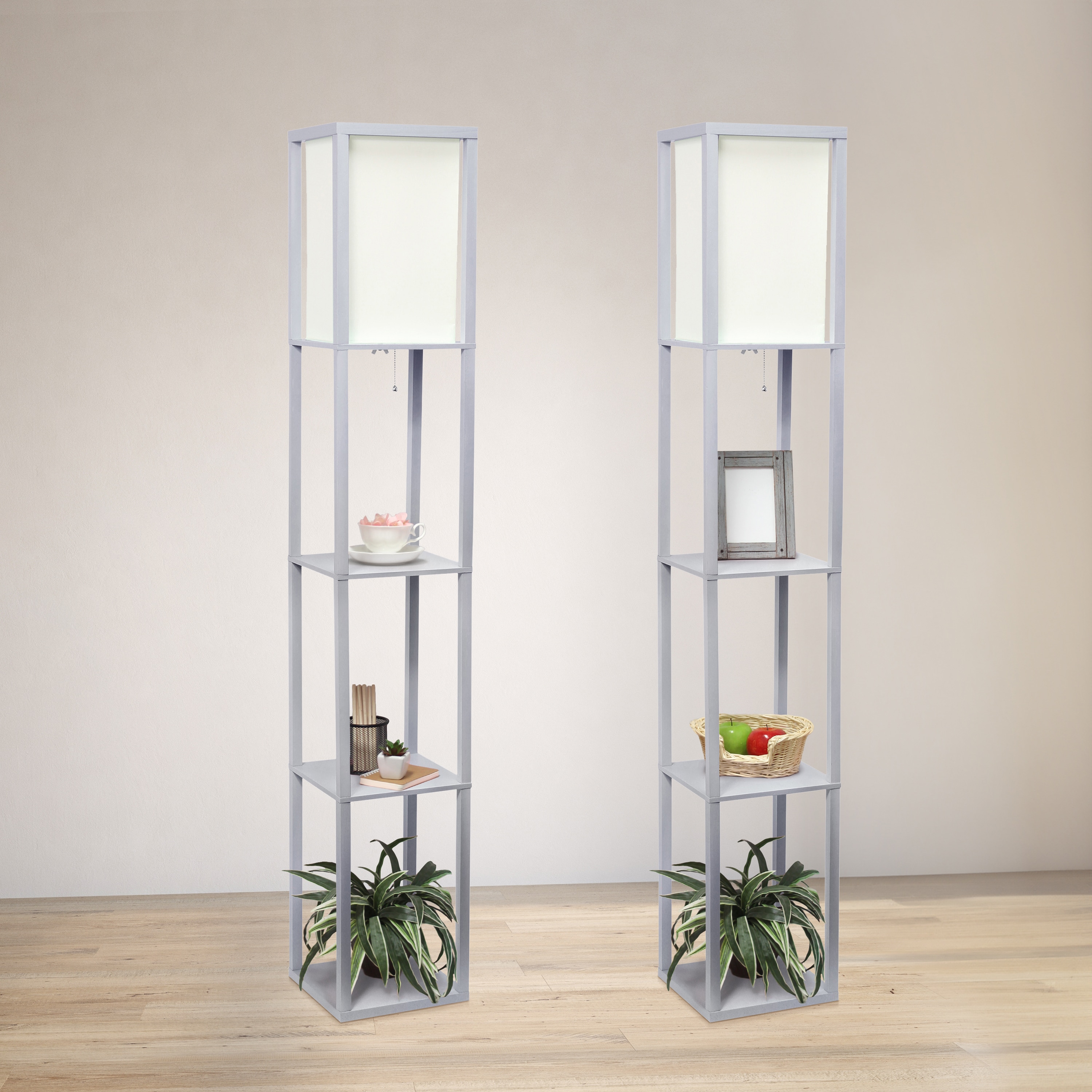 Simple Designs LF1014-GRY-2PK floorlamps - View #4