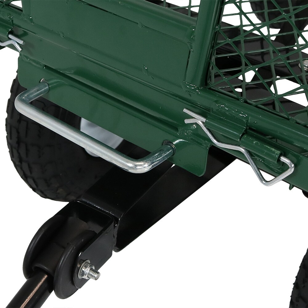 Sunnydaze Decor LW-DUC873-GN Yard-Carts - View #6