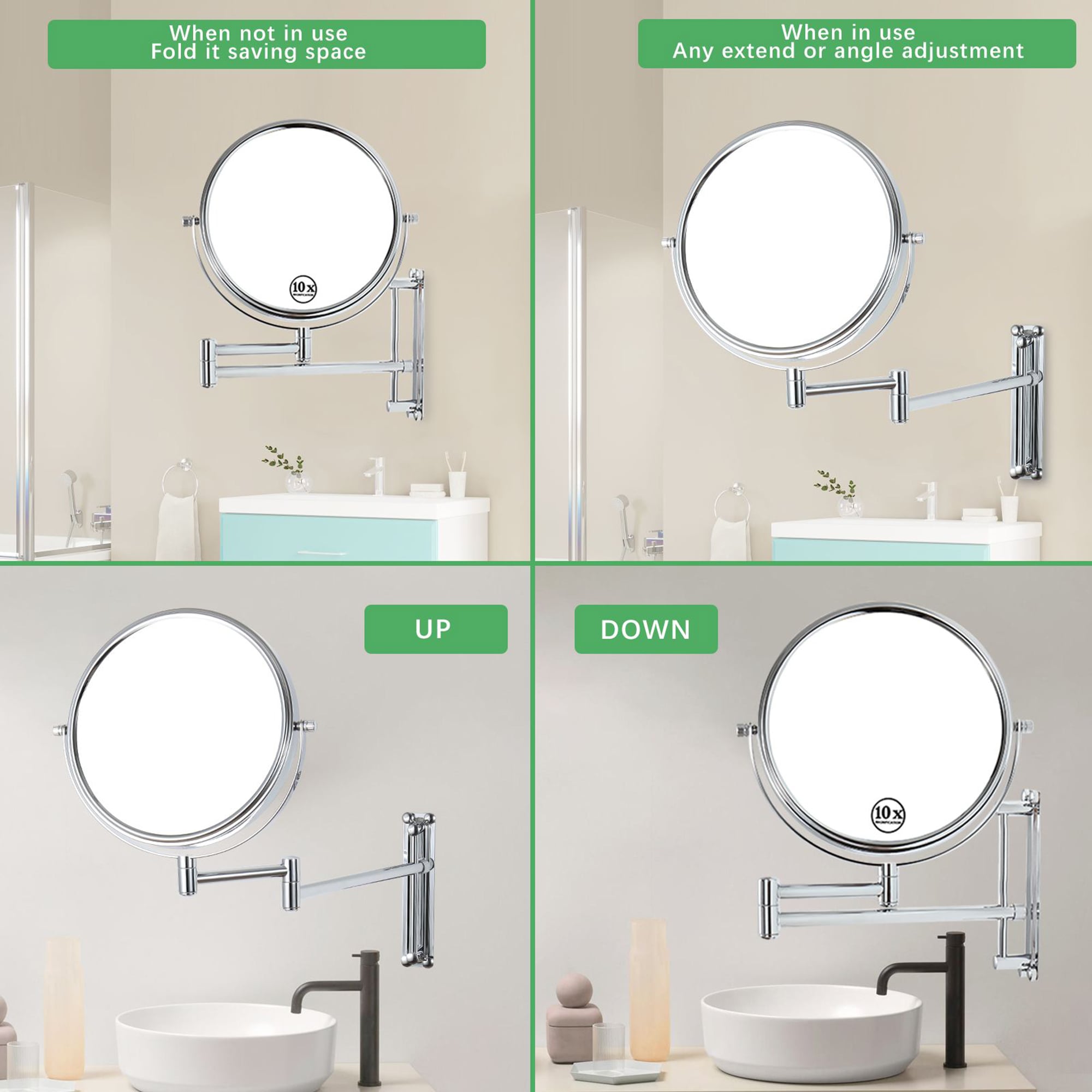 ExBrite MVM11CH Makeup-Mirrors - View #5