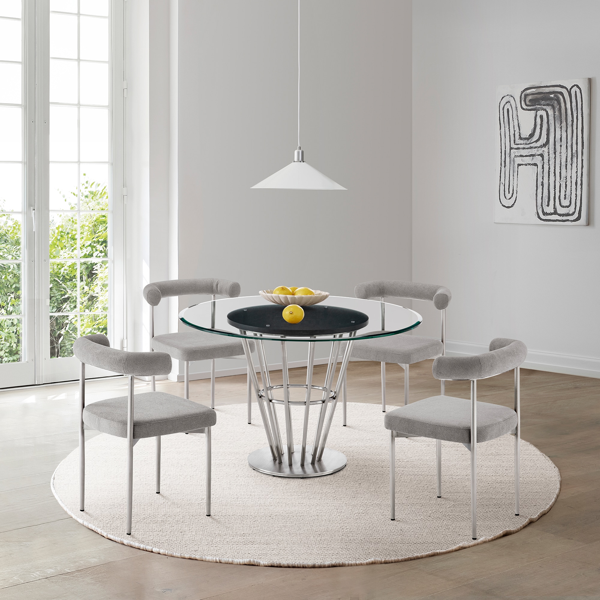 Armen Living LCSNSIBSLGRY Dining-Chairs - View #13