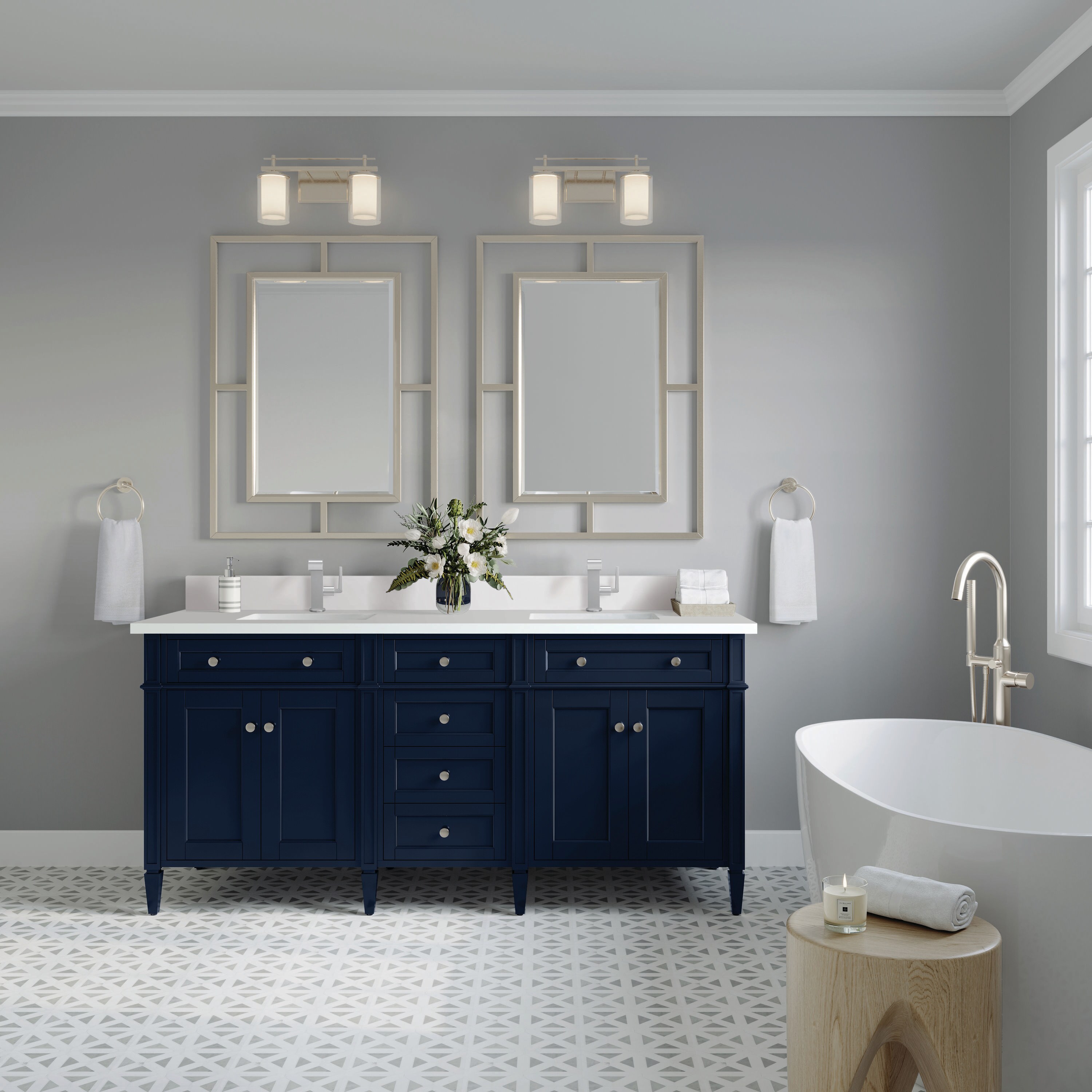 James Martin Vanities 650-V72-VBL-1WZ Bath-Vanity-Combo - View #2