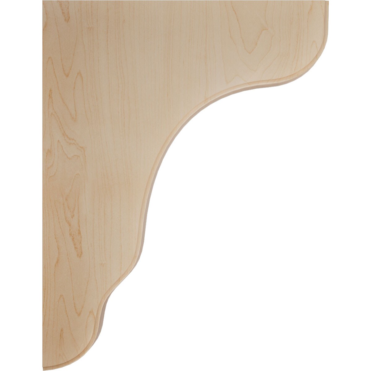 Ekena Millwork BKTW02X09X11PLMA Exterior-Brackets-Braces - View #3