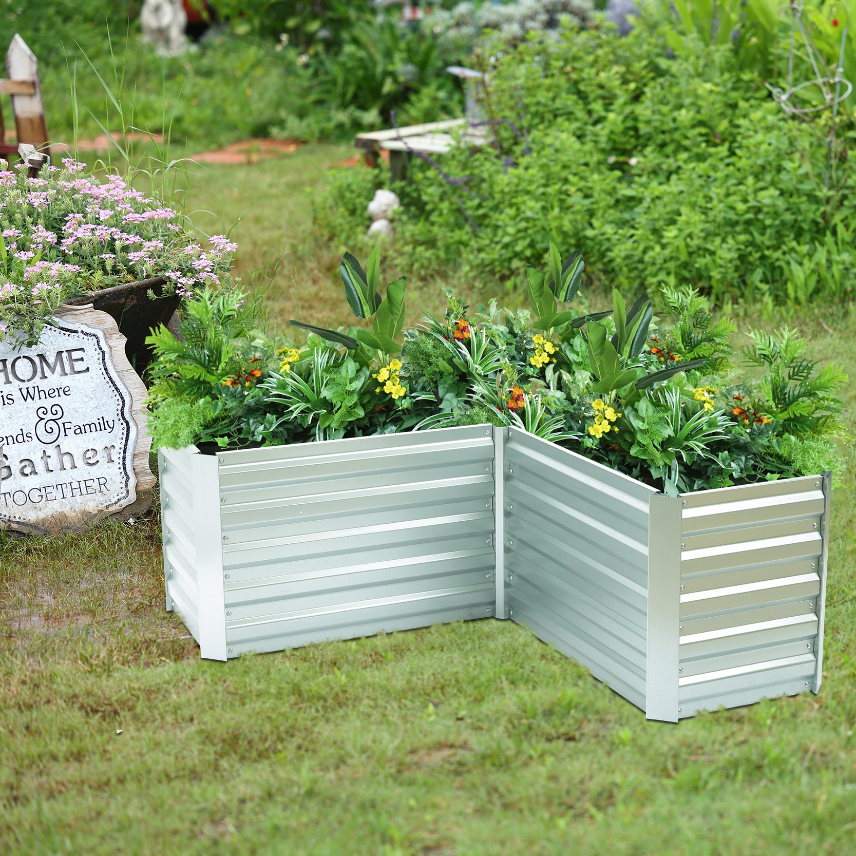 LuxenHome WHPL1667 Raised-Garden-Beds - View #4