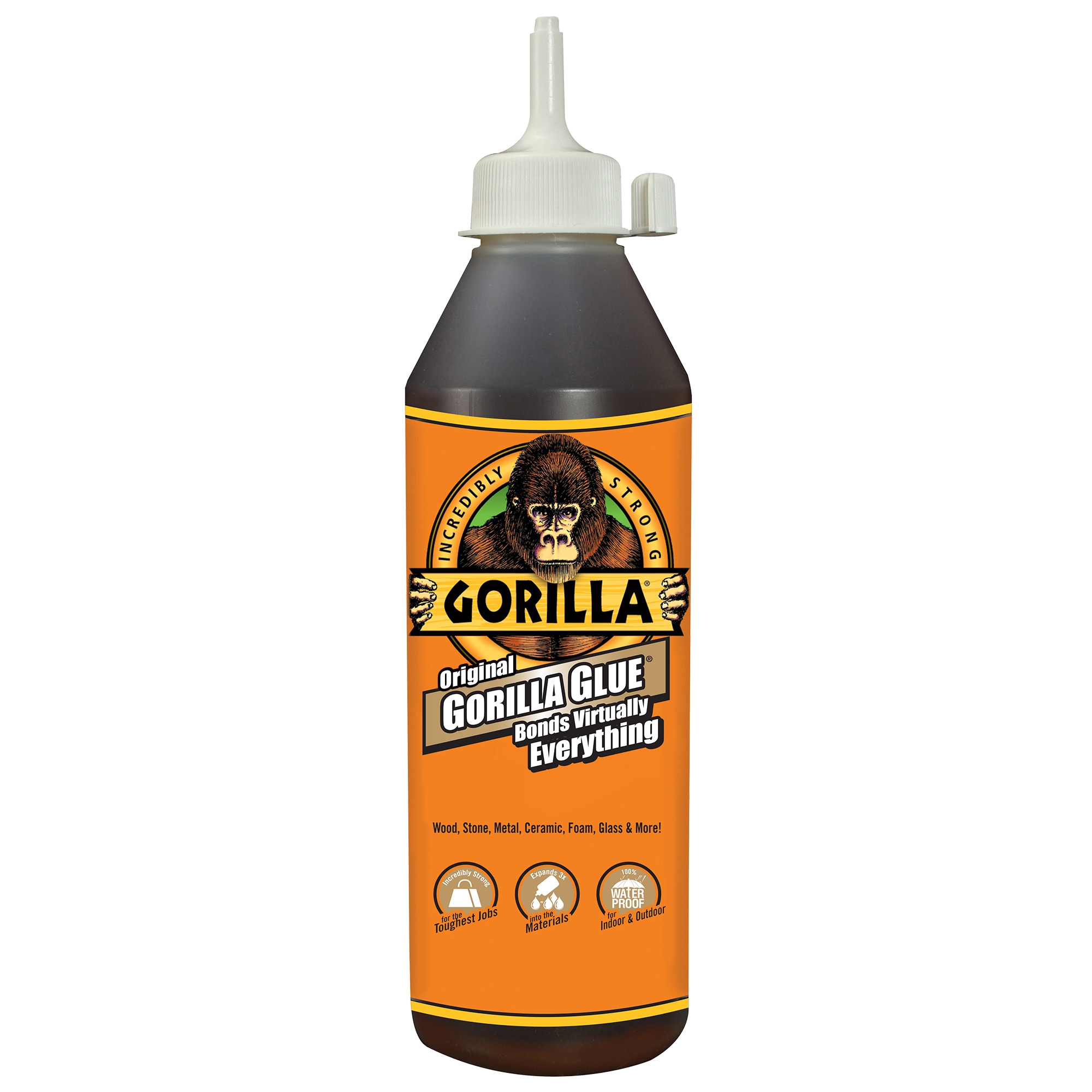 Gorilla Original 18-fl oz Liquid Polyurethane Waterproof, Quick