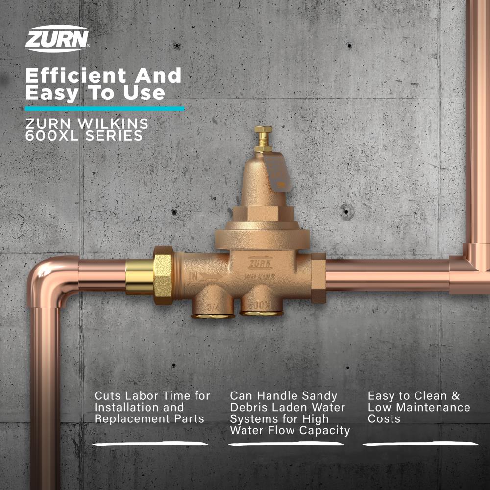 Zurn Wilkins Bronze 1-in Fnpt Pressure Reducing Valve