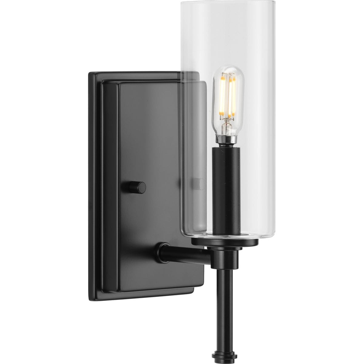Progress Lighting P300356-31M Elara 4.75-in 1 -Light Matte Black Transitional Vanity light