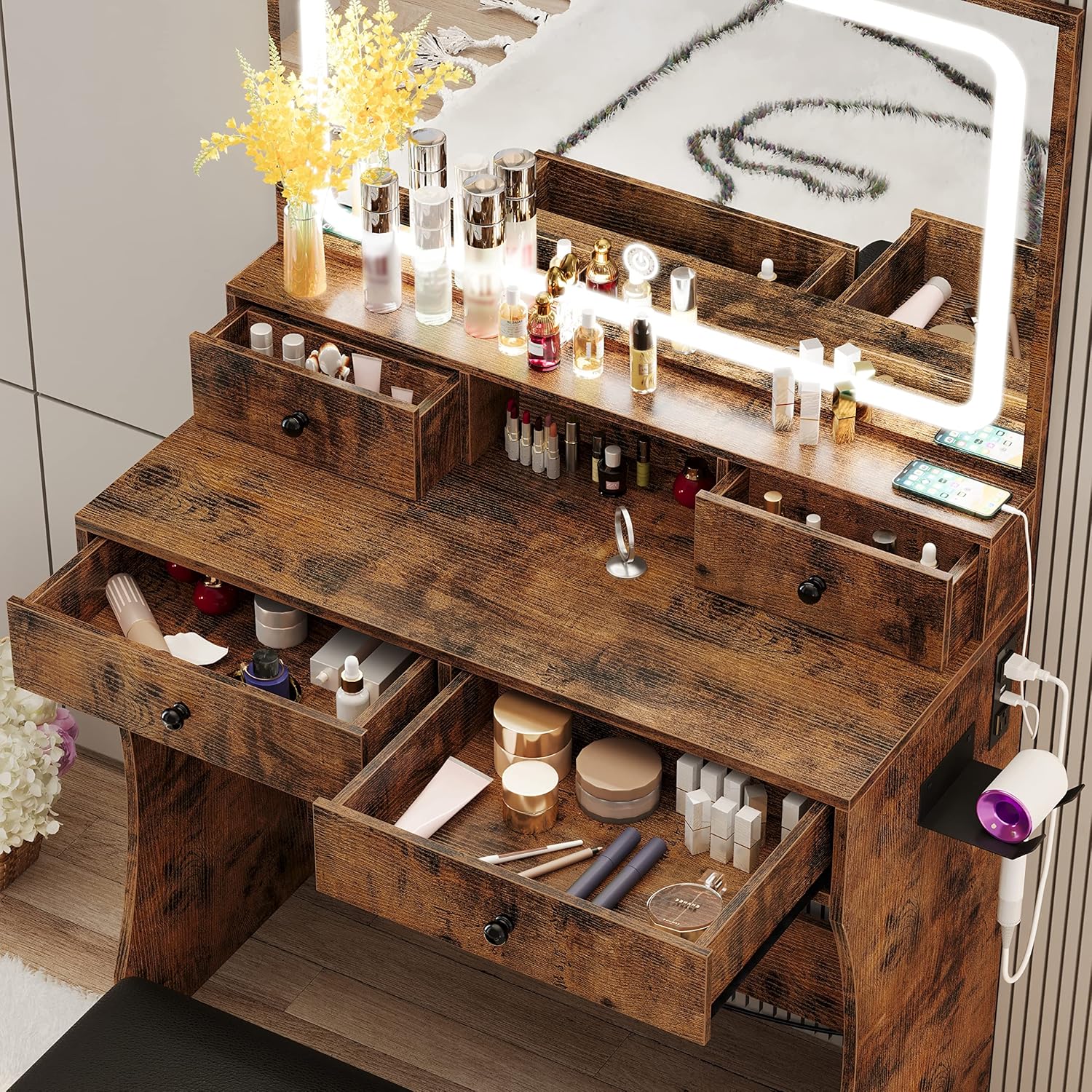 Likimio MJUBRLFHEUNNOE8Z Bedroom-Vanities - View #2