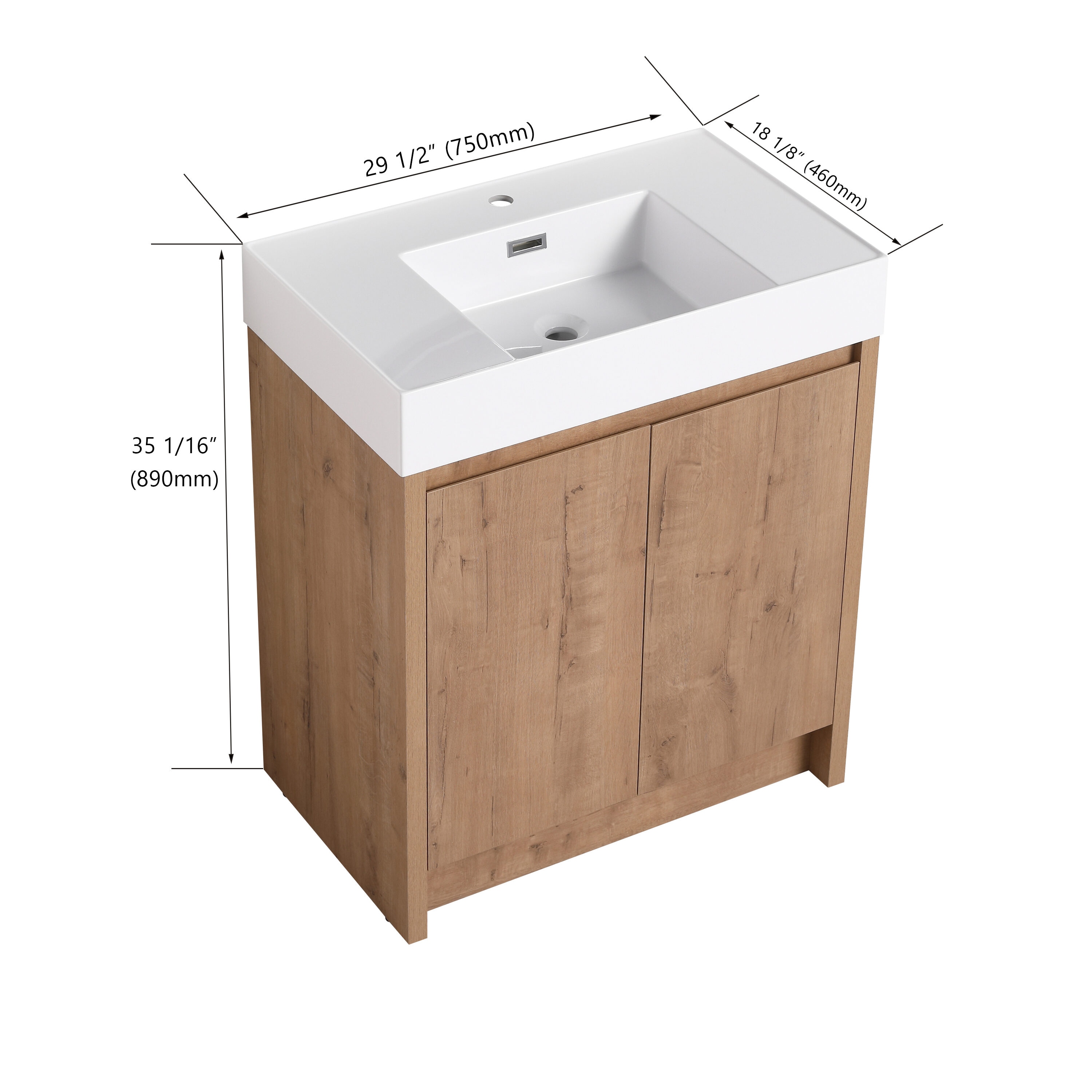 Forclover QNM-0424-IMO Bath-Vanity-Combo - View #3