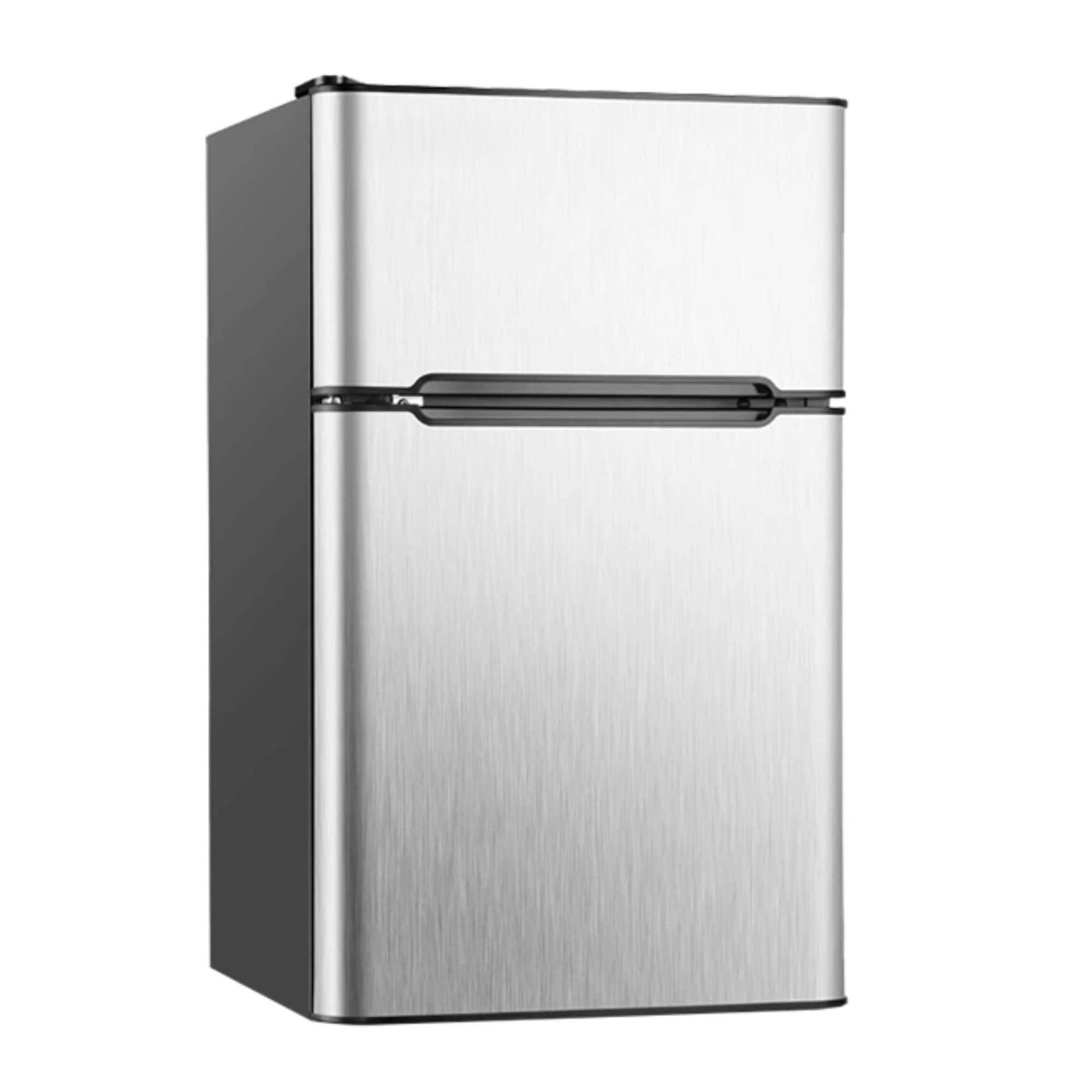 SIMZLIFE 3.2-cu ft with Freezer ( Silver ) #RF-S