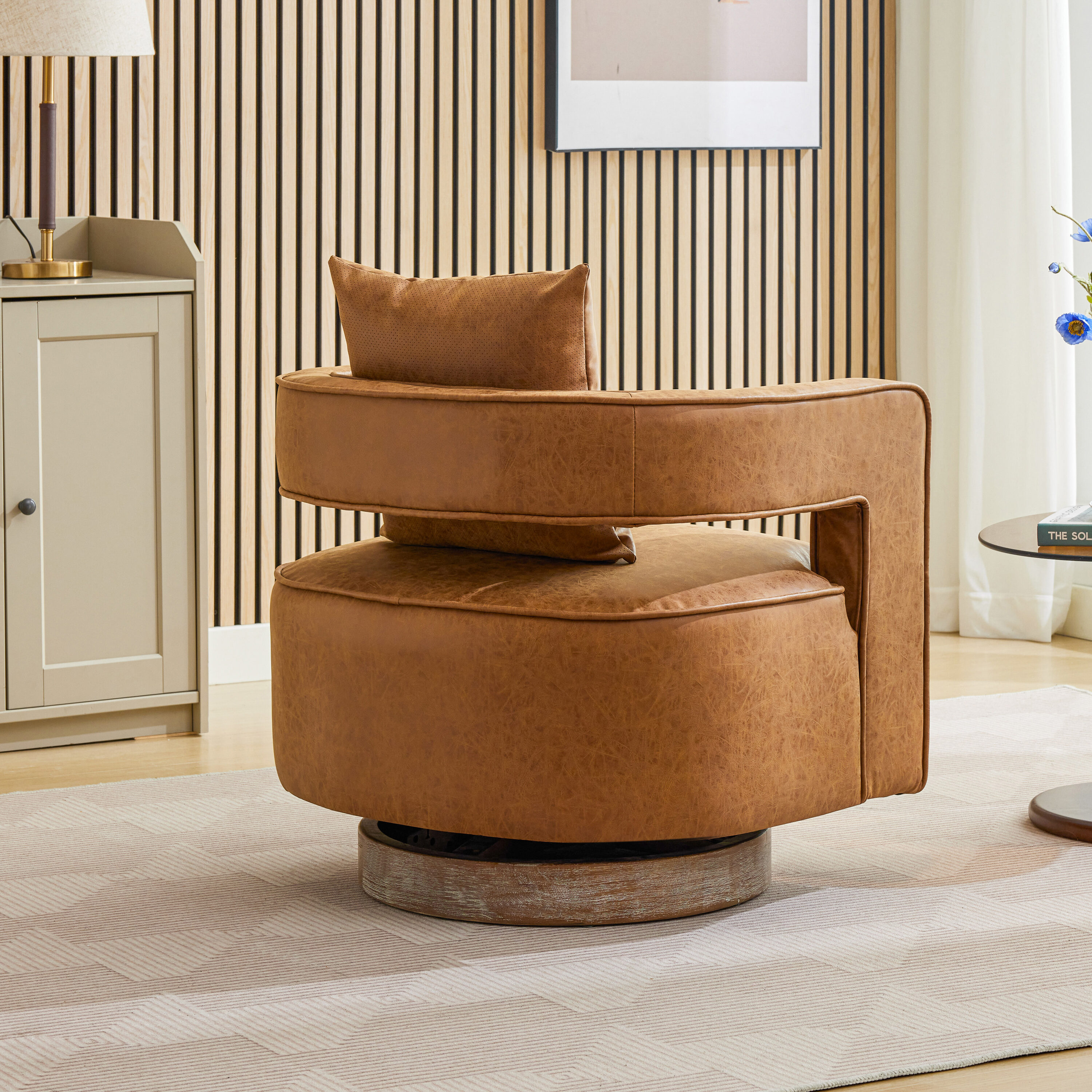Hrinhom HC-W1109-BROWN chairs - View #3