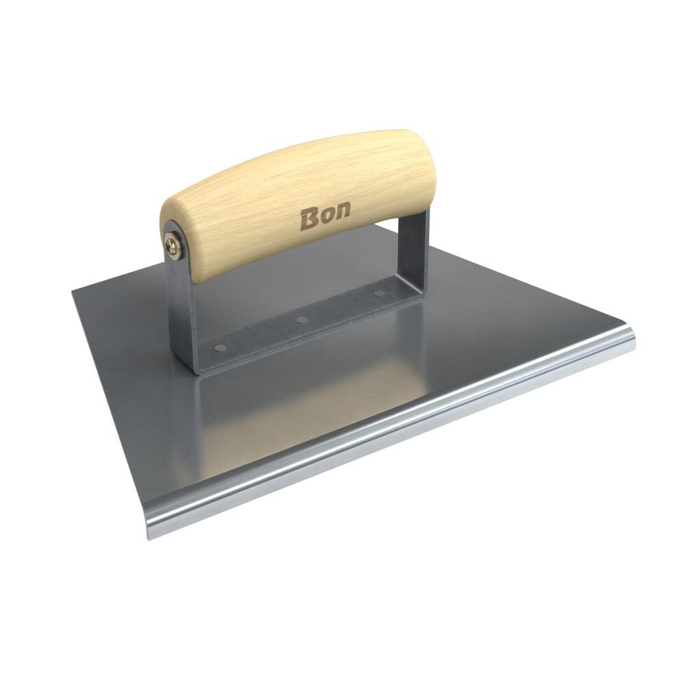 Bon Tool 12-834 9-in x 3.5-in Stainless Steel Concrete Edger with 0.25-in Radius